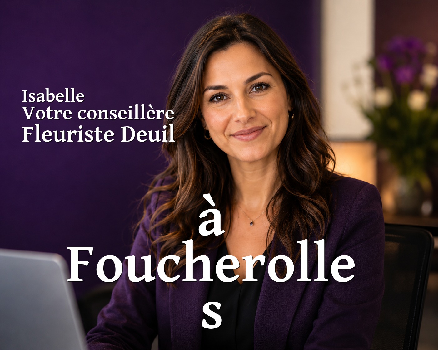 Isabelle, votre conseillère Fleuriste Deuil à Foucherolles