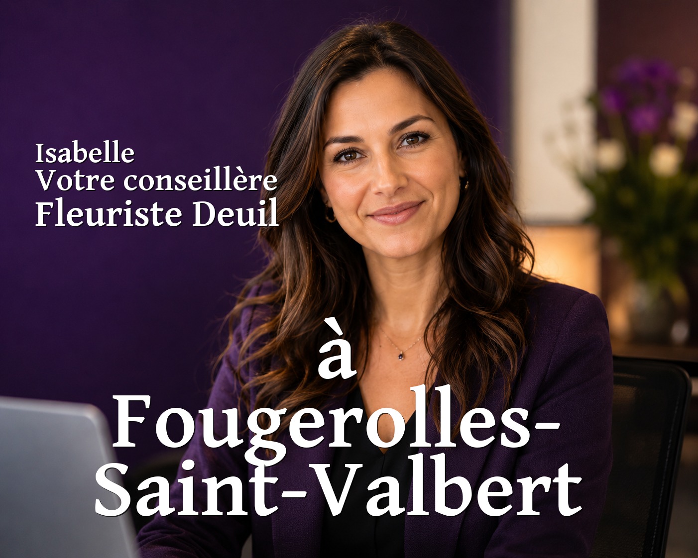 Isabelle, votre conseillère Fleuriste Deuil à Fougerolles-Saint-Valbert