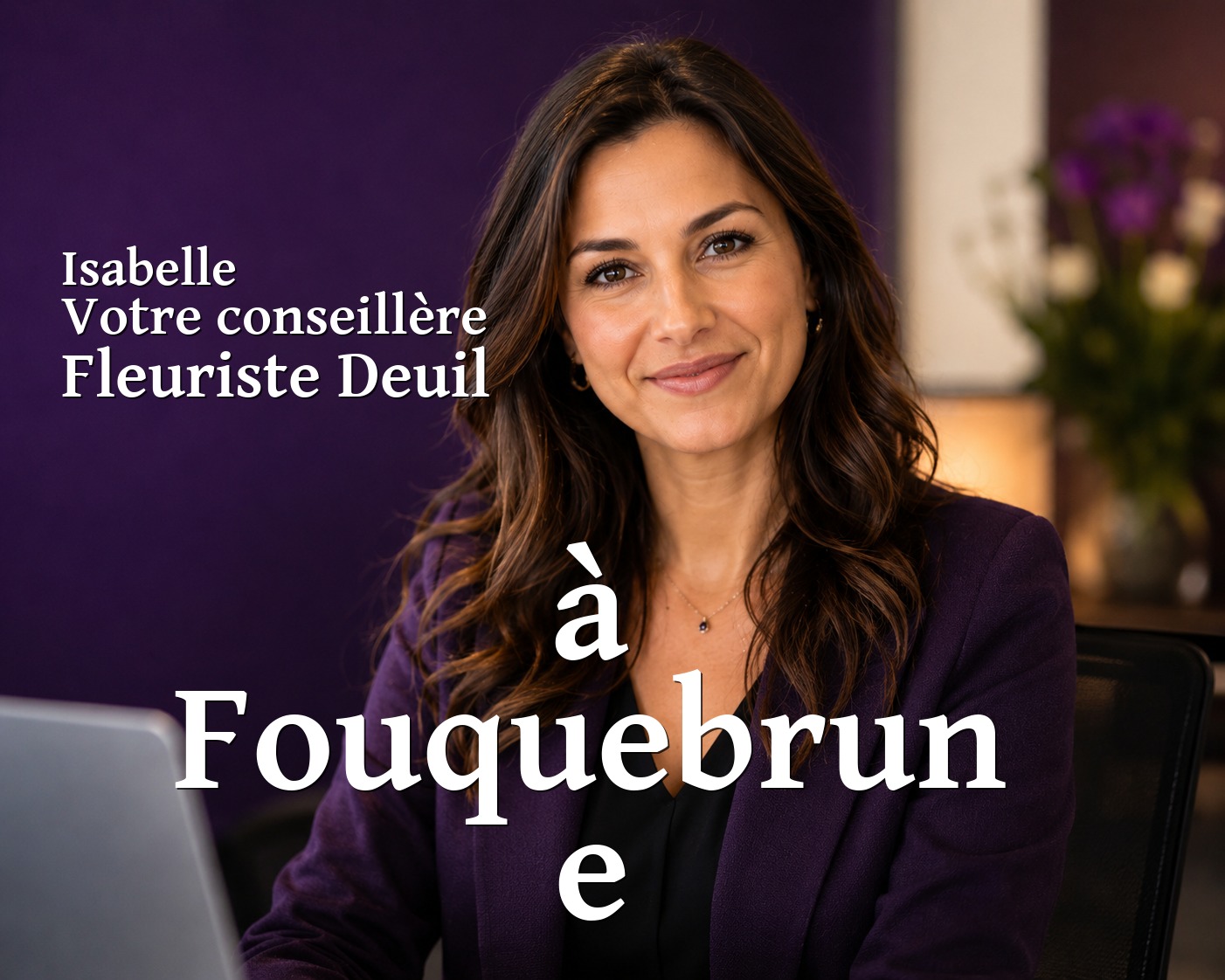 Isabelle, votre conseillère Fleuriste Deuil à Fouquebrune
