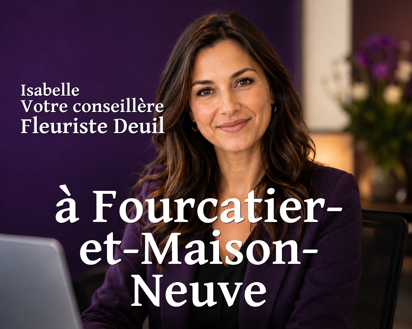 Isabelle, votre conseillère Fleuriste Deuil à Fourcatier-et-Maison-Neuve