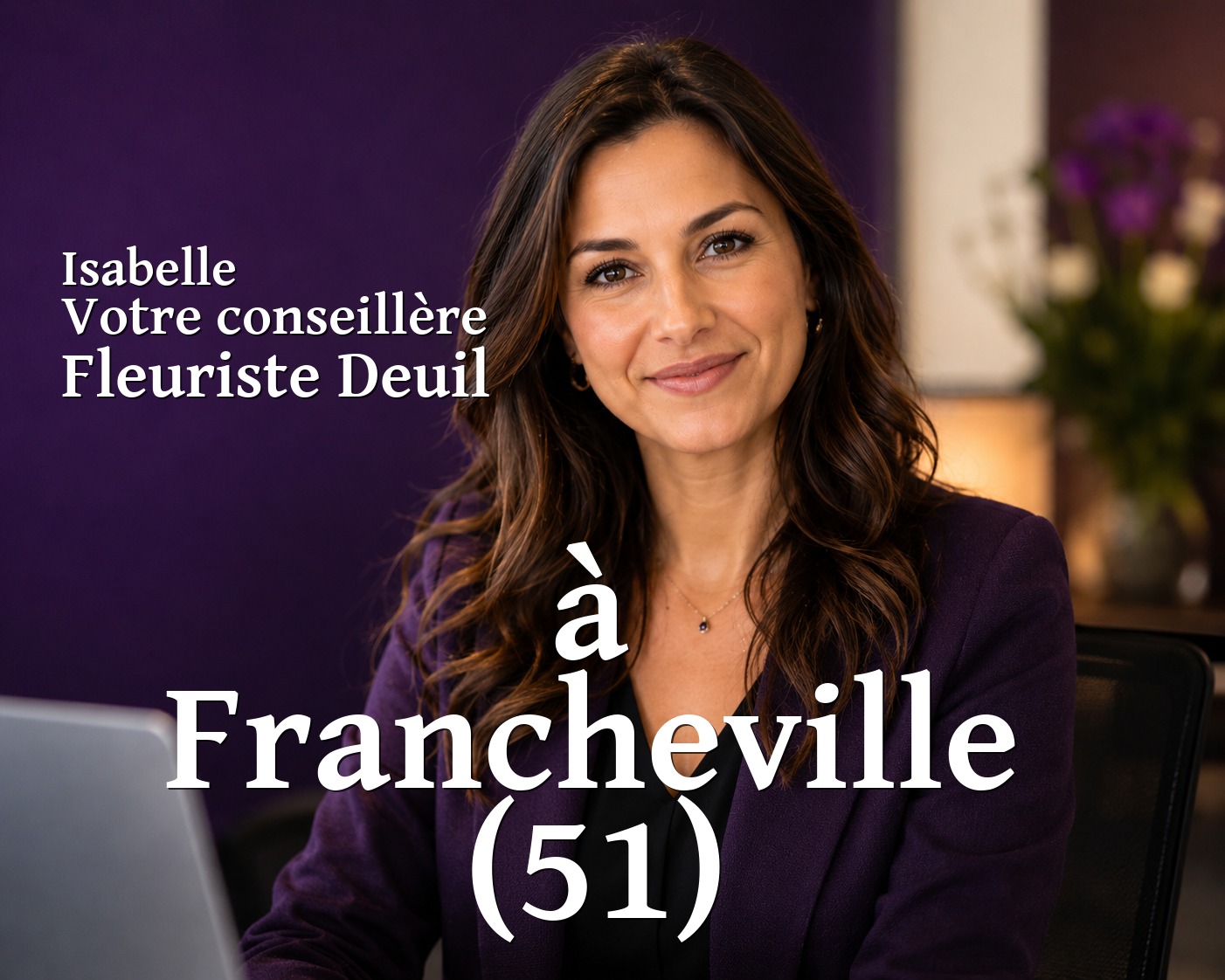 Isabelle, votre conseillère Fleuriste Deuil à Francheville (51)