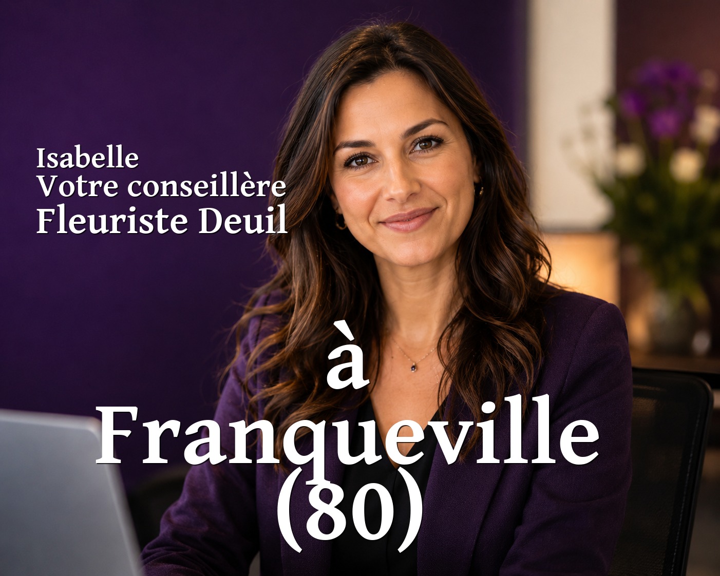 Isabelle, votre conseillère Fleuriste Deuil à Franqueville (80)
