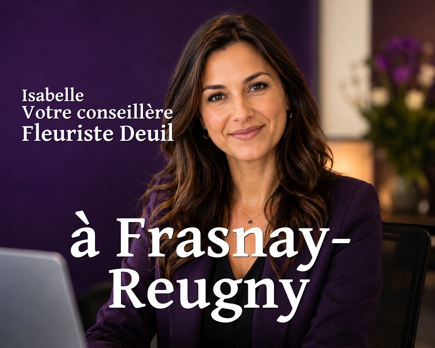 Isabelle, votre conseillère Fleuriste Deuil à Frasnay-Reugny