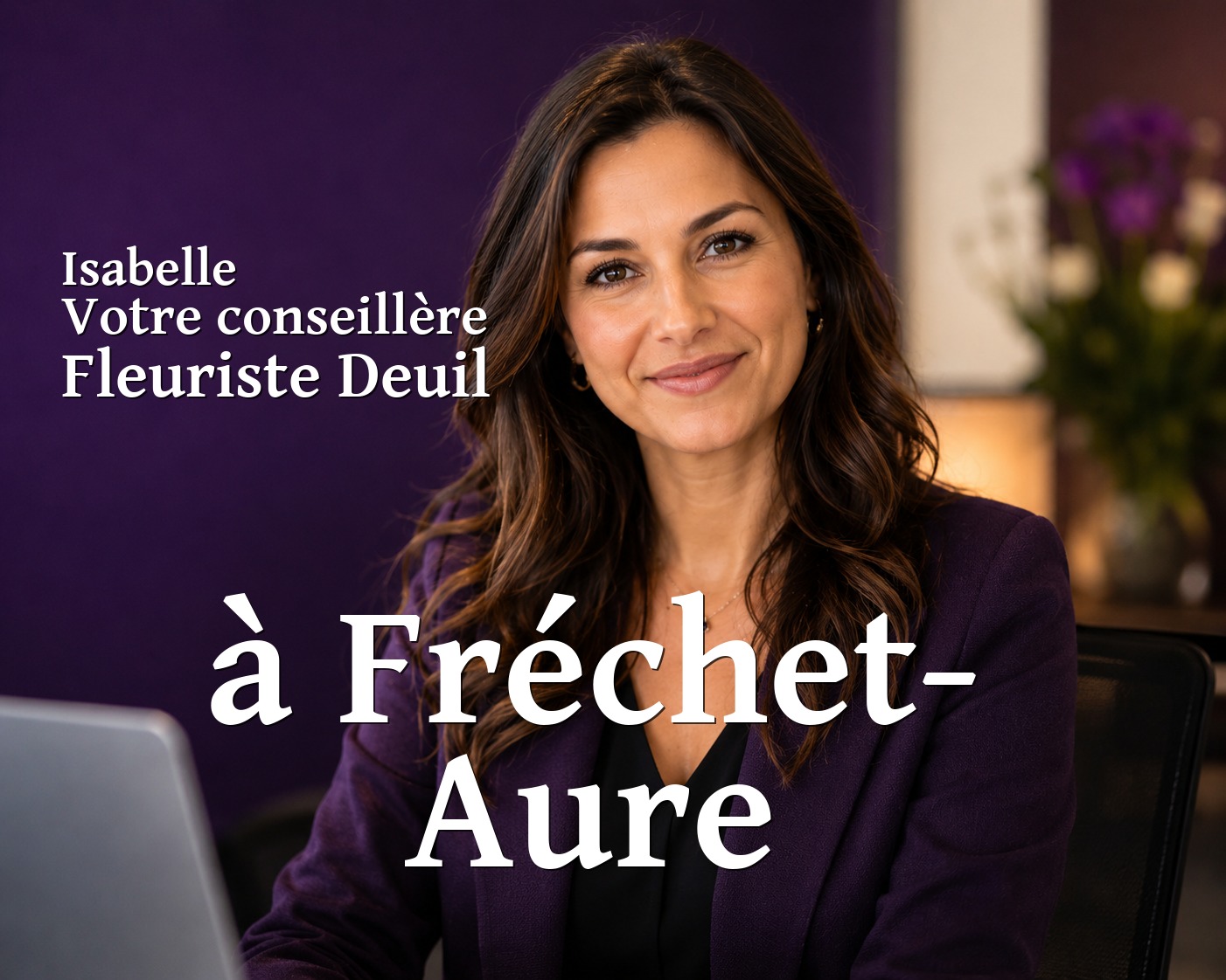 Isabelle, votre conseillère Fleuriste Deuil à Fréchet-Aure