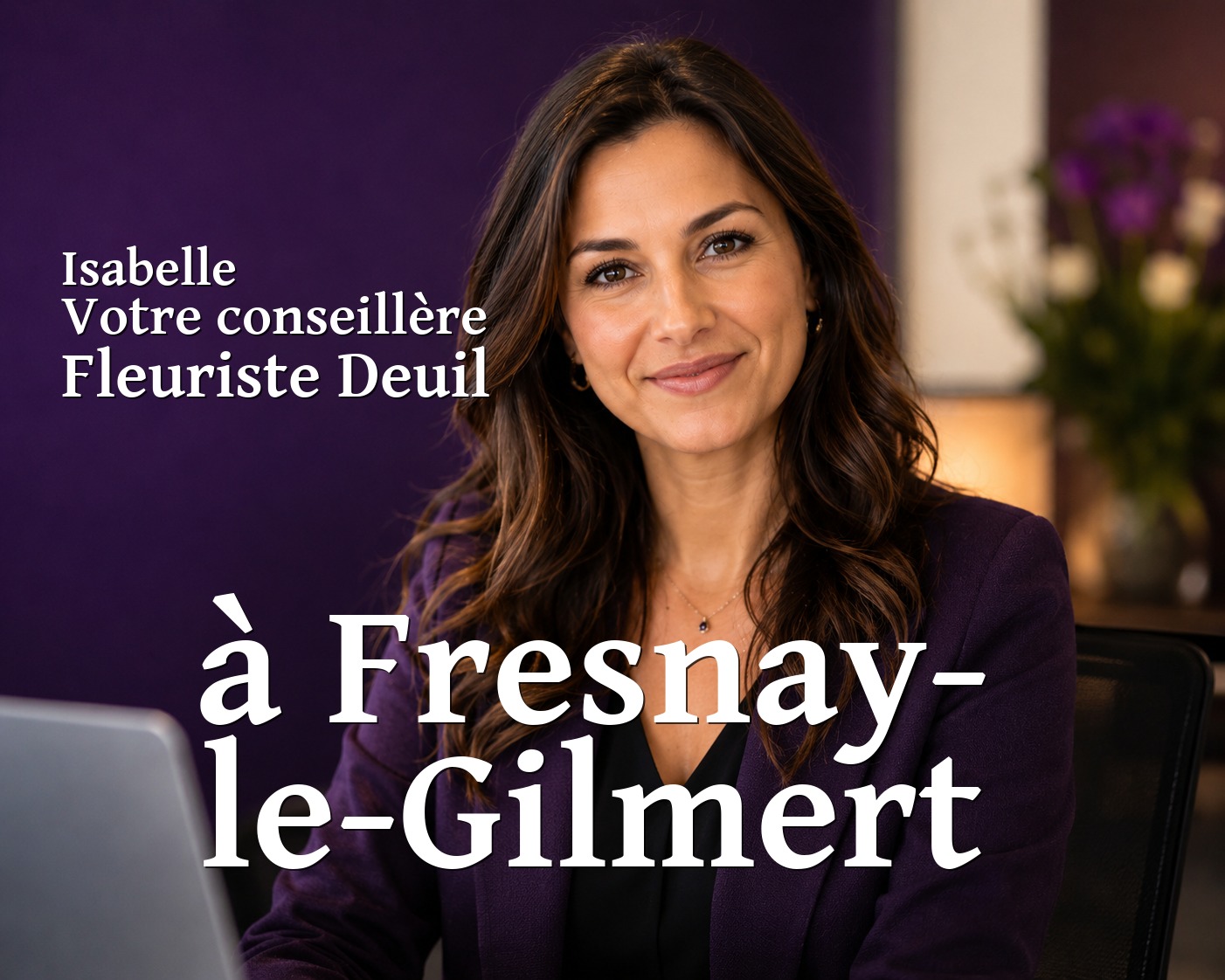 Isabelle, votre conseillère Fleuriste Deuil à Fresnay-le-Gilmert