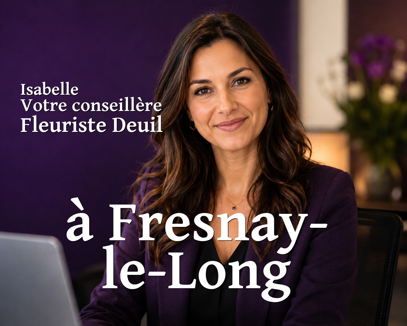 Isabelle, votre conseillère Fleuriste Deuil à Fresnay-le-Long