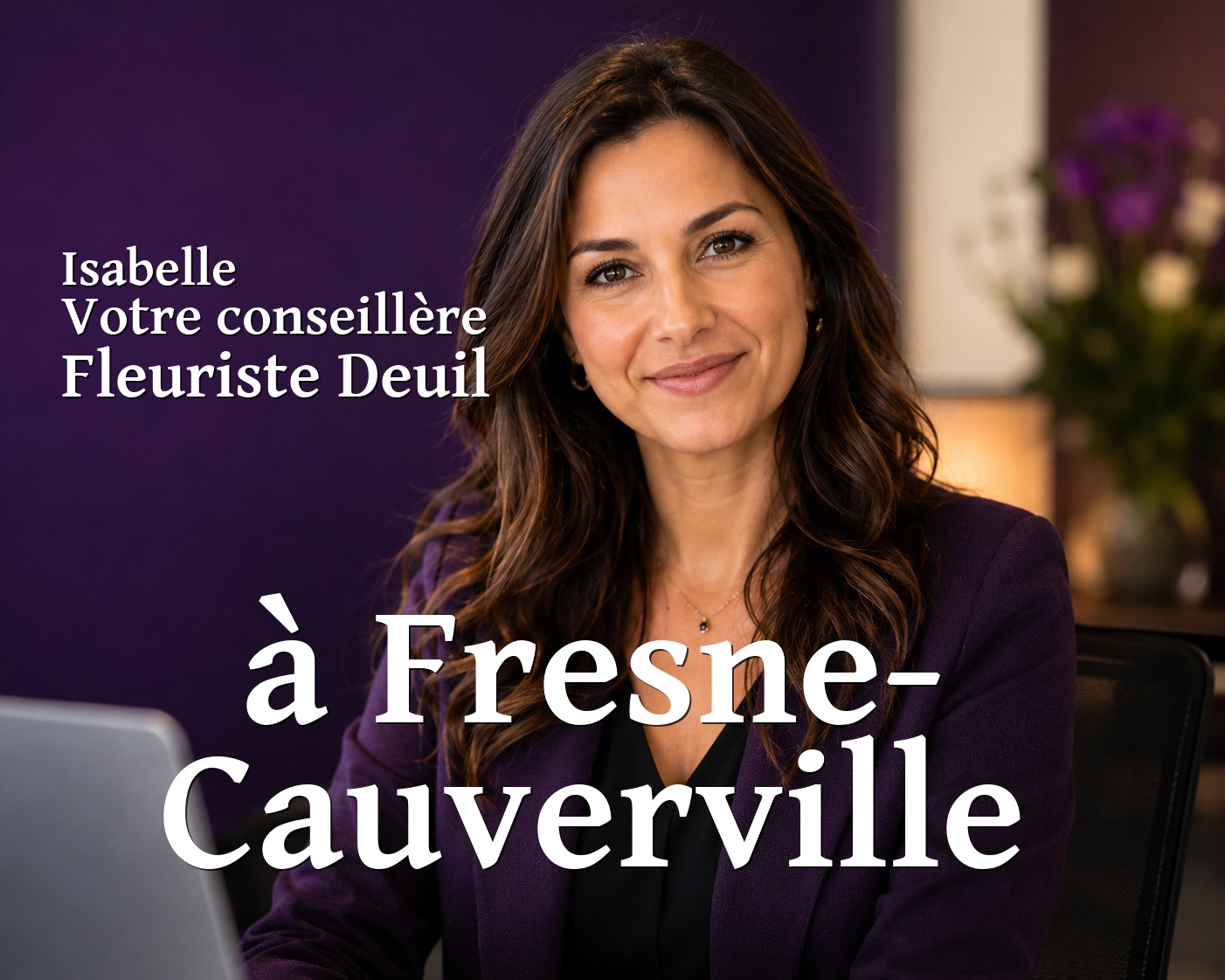 Isabelle, votre conseillère Fleuriste Deuil à Fresne-Cauverville