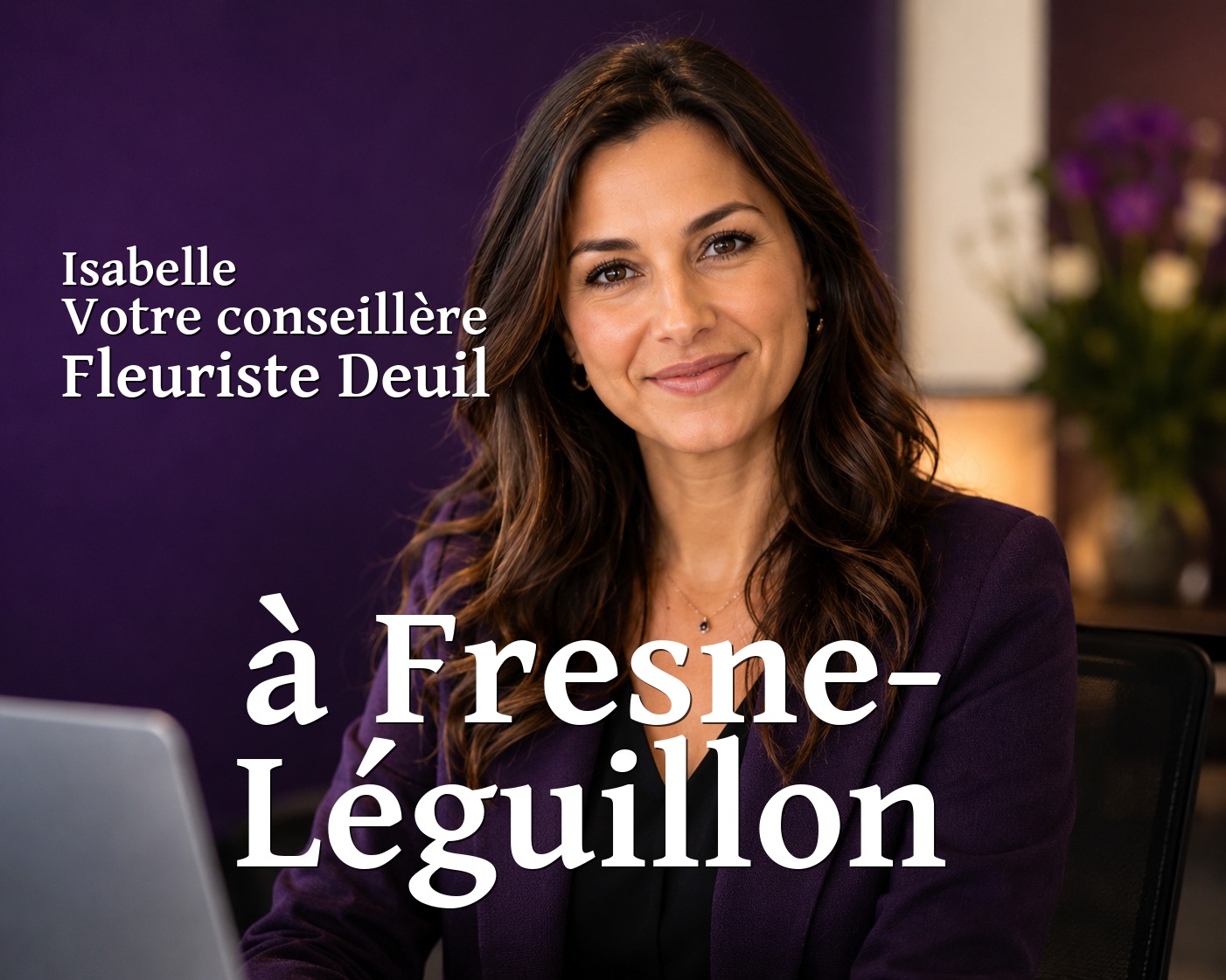 Isabelle, votre conseillère Fleuriste Deuil à Fresne-Léguillon