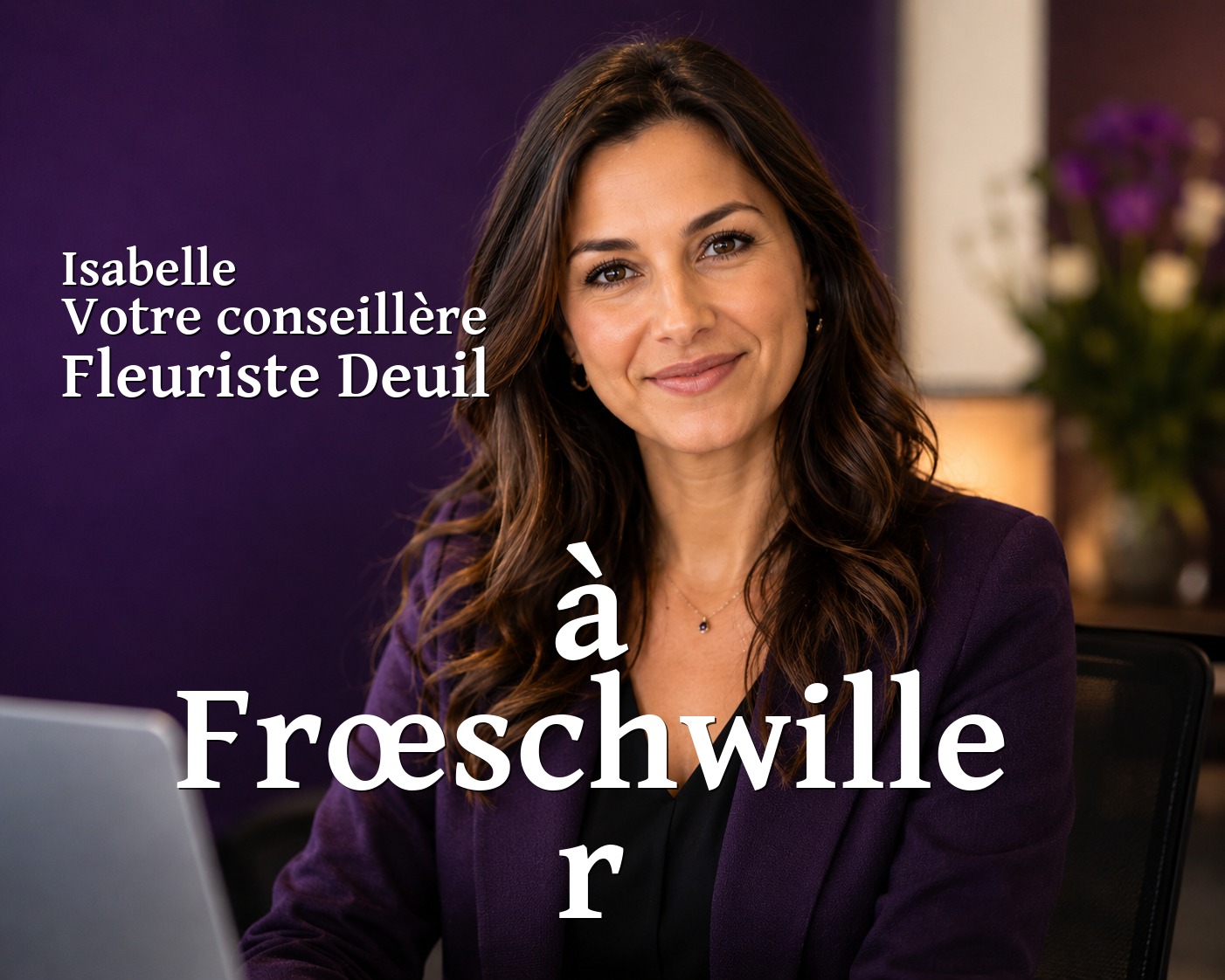 Isabelle, votre conseillère Fleuriste Deuil à Frœschwiller