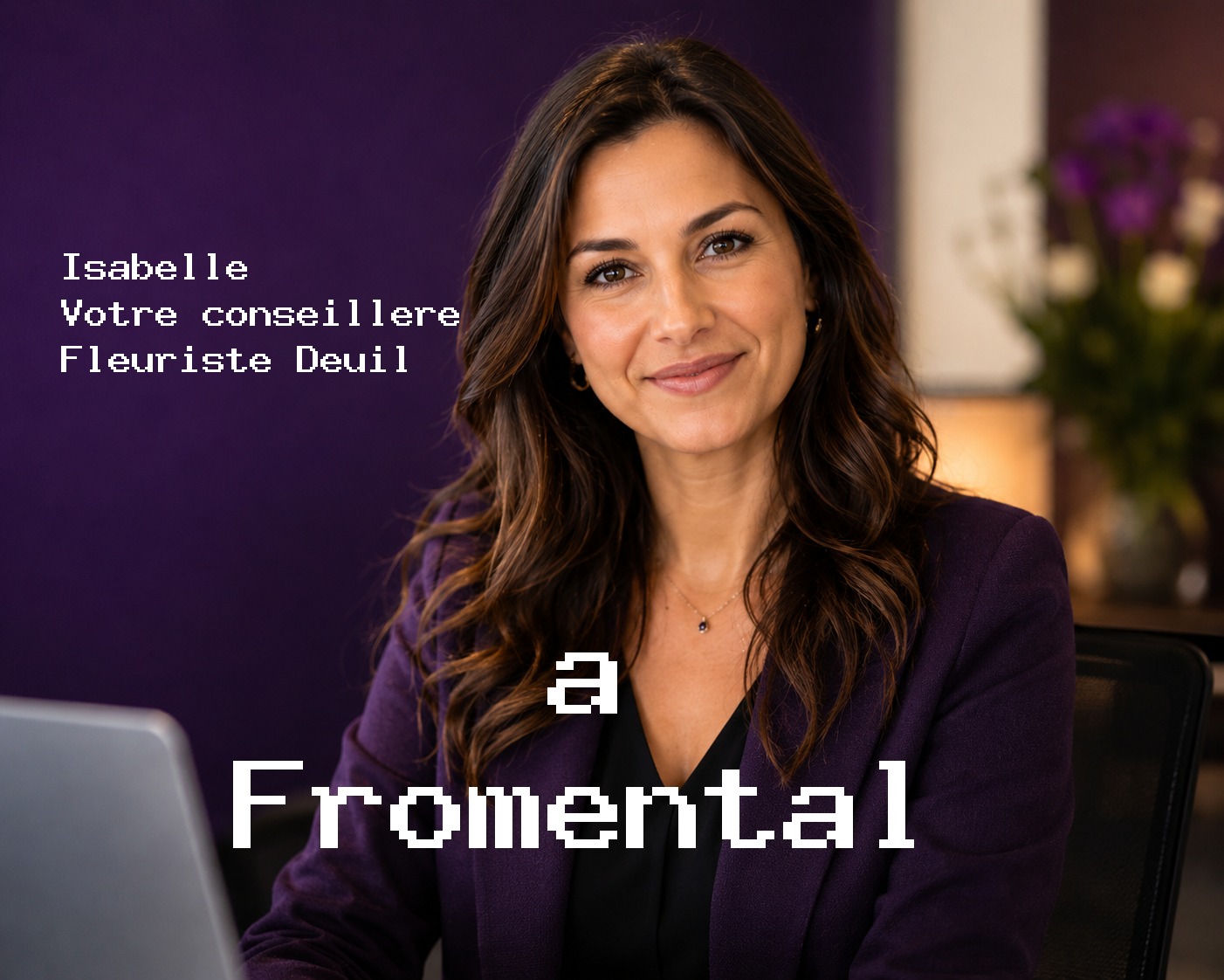 Isabelle, votre conseillère Fleuriste Deuil à Fromental