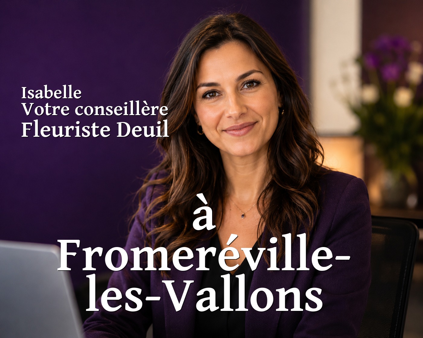 Isabelle, votre conseillère Fleuriste Deuil à Fromeréville-les-Vallons