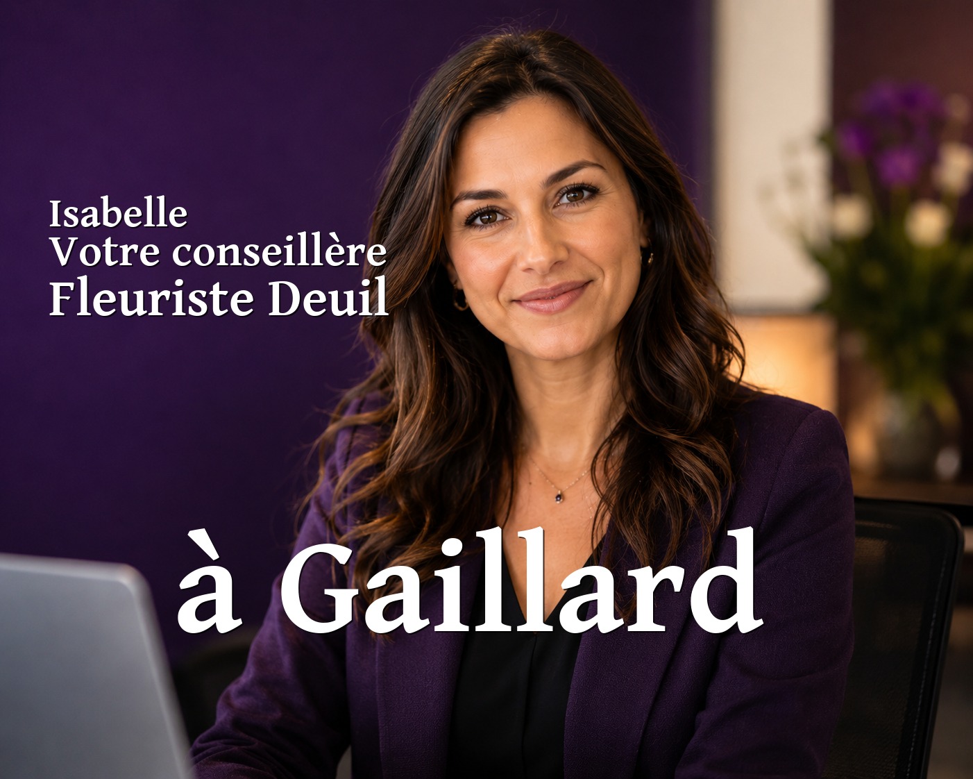 Isabelle, votre conseillère Fleuriste Deuil à Gaillard