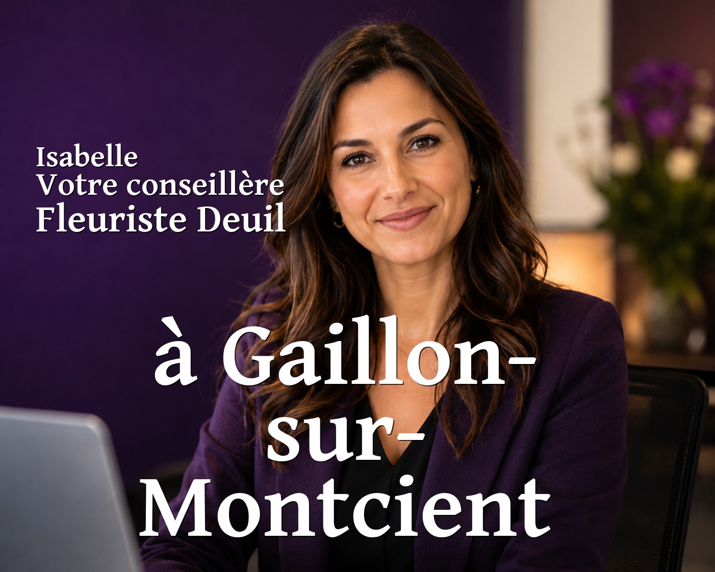 Isabelle, votre conseillère Fleuriste Deuil à Gaillon-sur-Montcient
