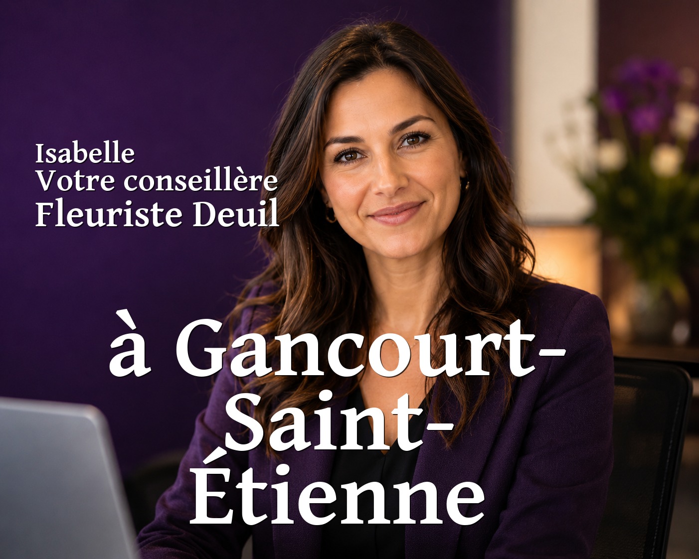 Isabelle, votre conseillère Fleuriste Deuil à Gancourt-Saint-Étienne
