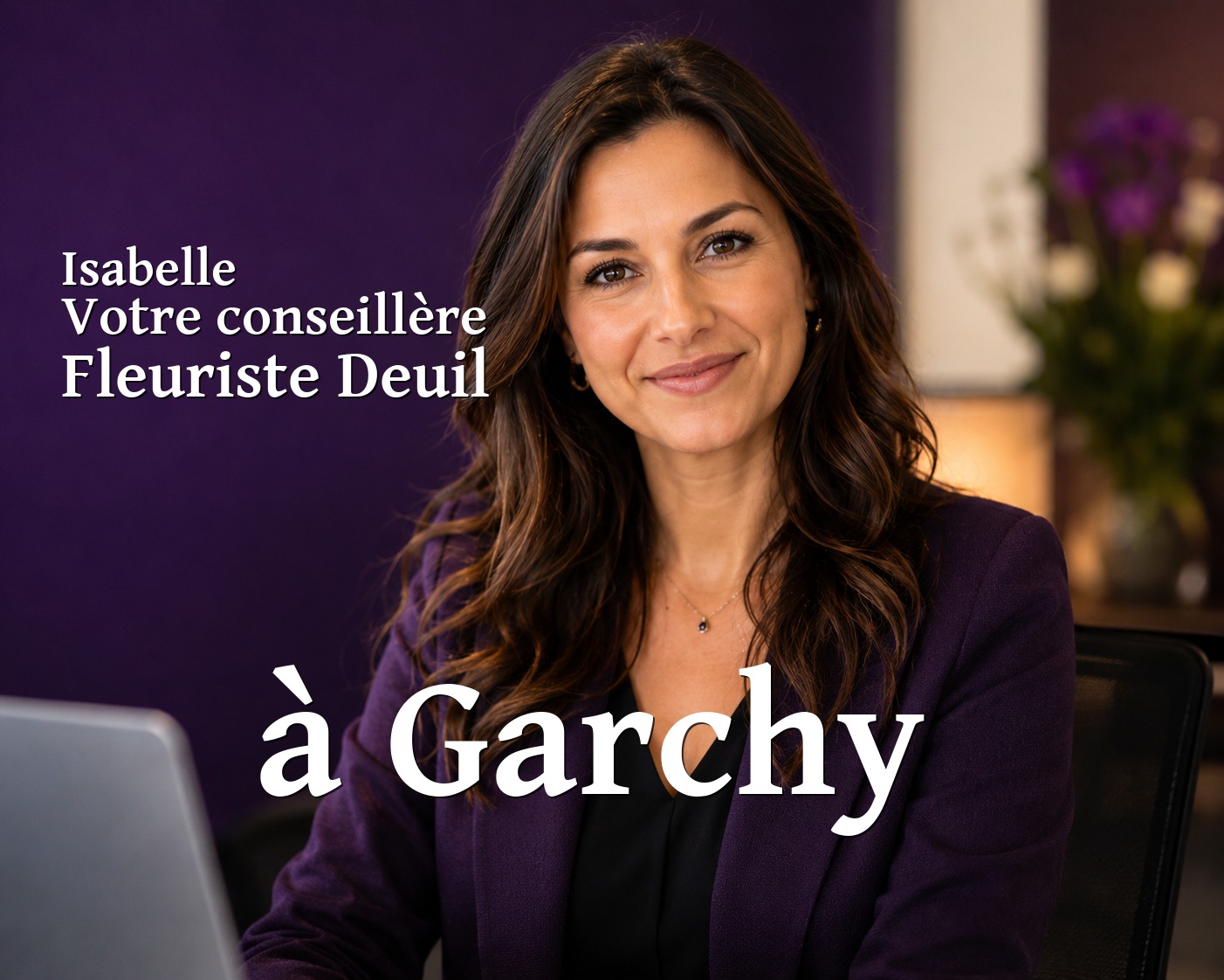 Isabelle, votre conseillère Fleuriste Deuil à Garchy