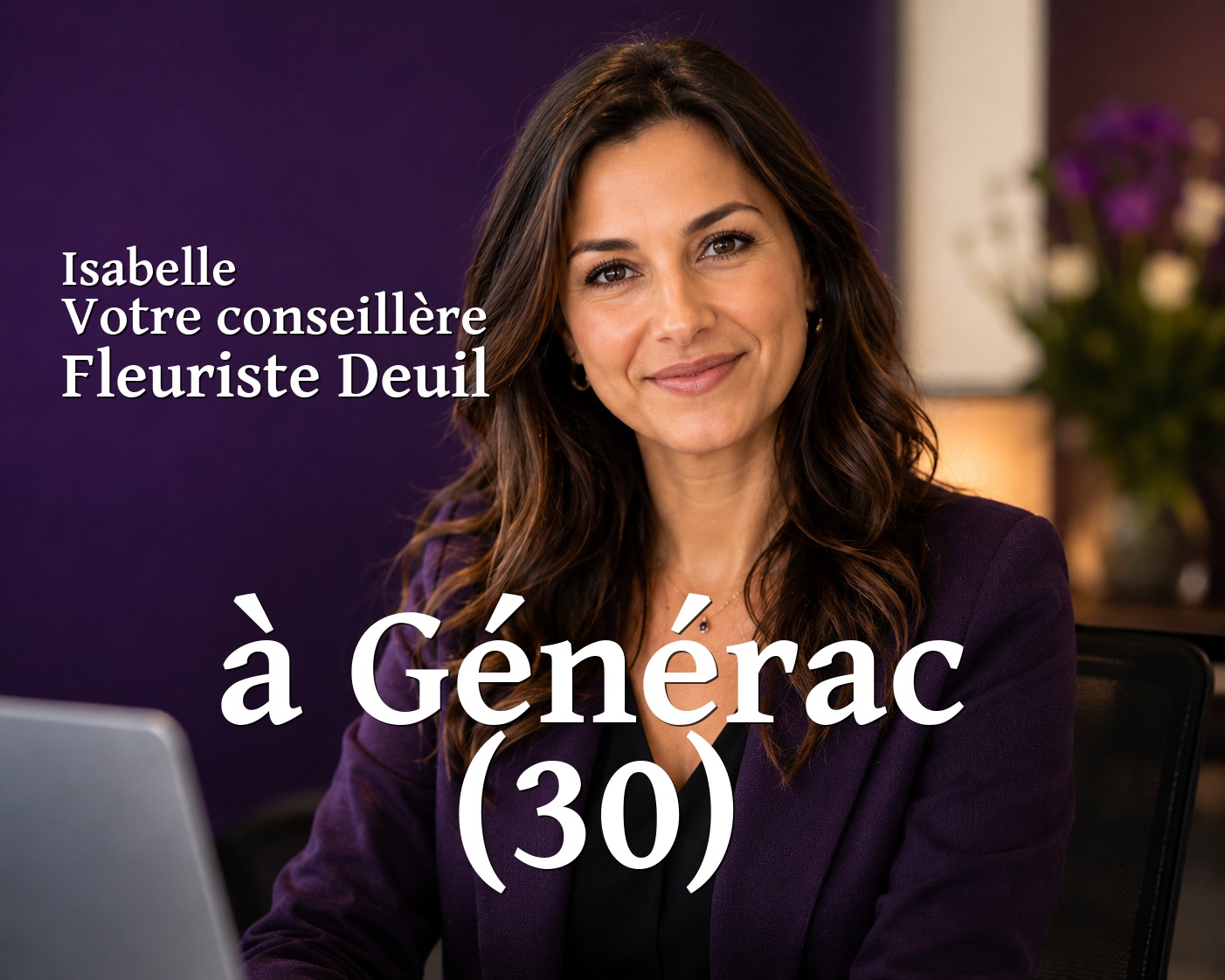 Isabelle, votre conseillère Fleuriste Deuil à Générac (30)