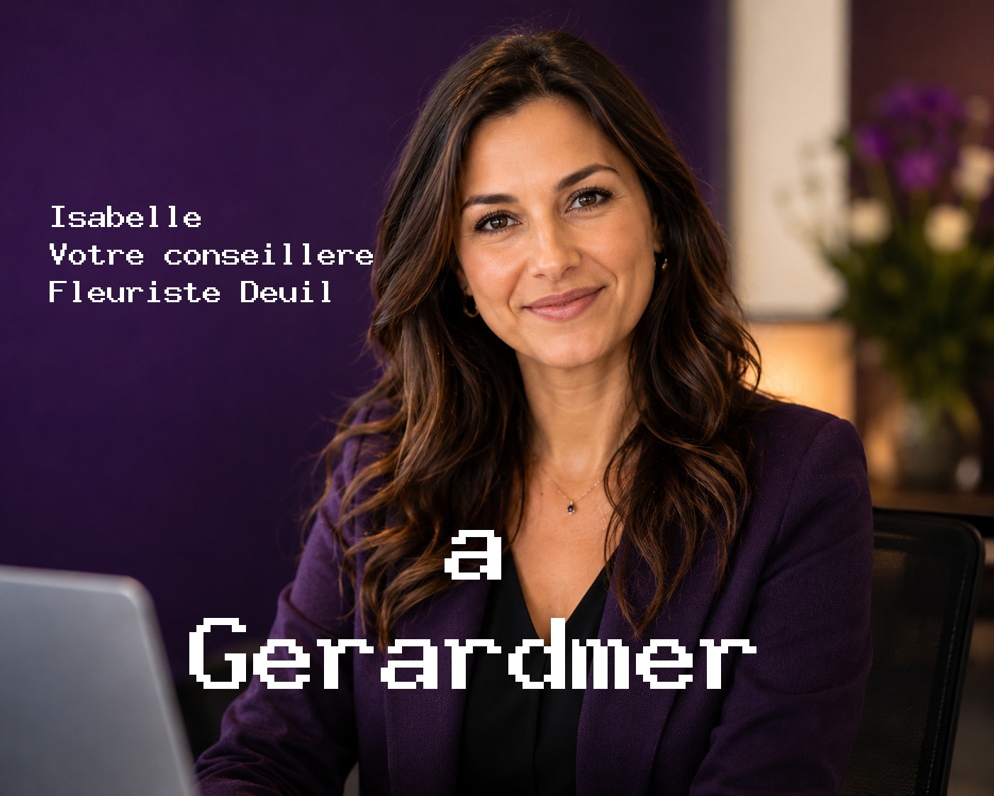 Isabelle, votre conseillère Fleuriste Deuil à Gérardmer