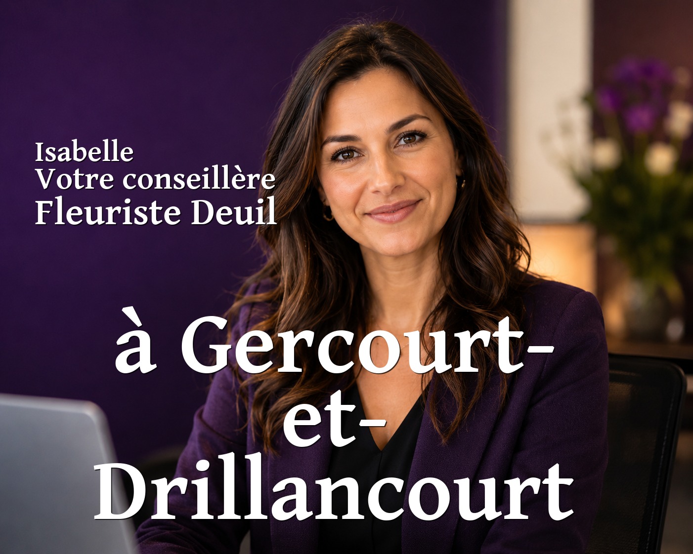 Isabelle, votre conseillère Fleuriste Deuil à Gercourt-et-Drillancourt