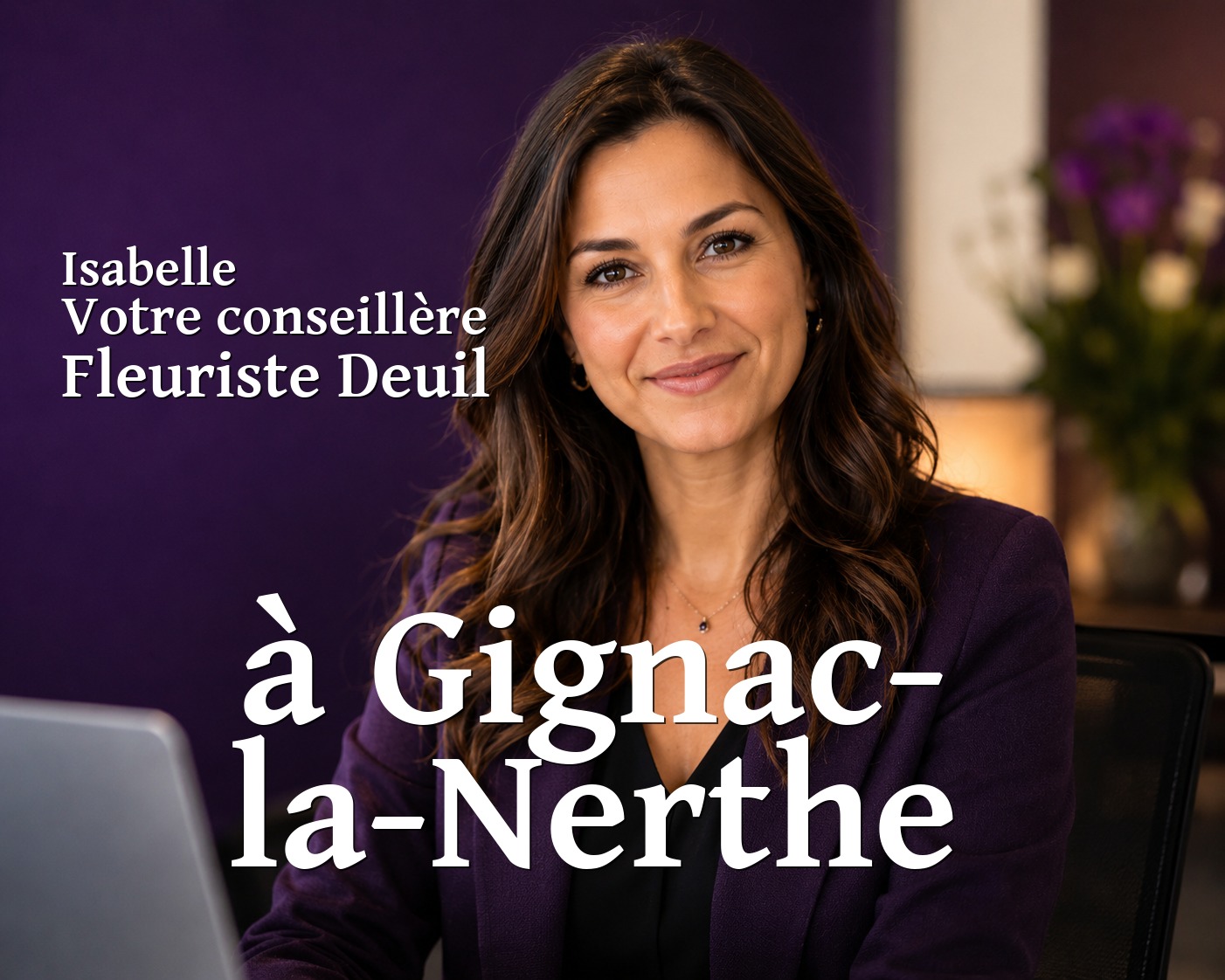 Isabelle, votre conseillère Fleuriste Deuil à Gignac-la-Nerthe