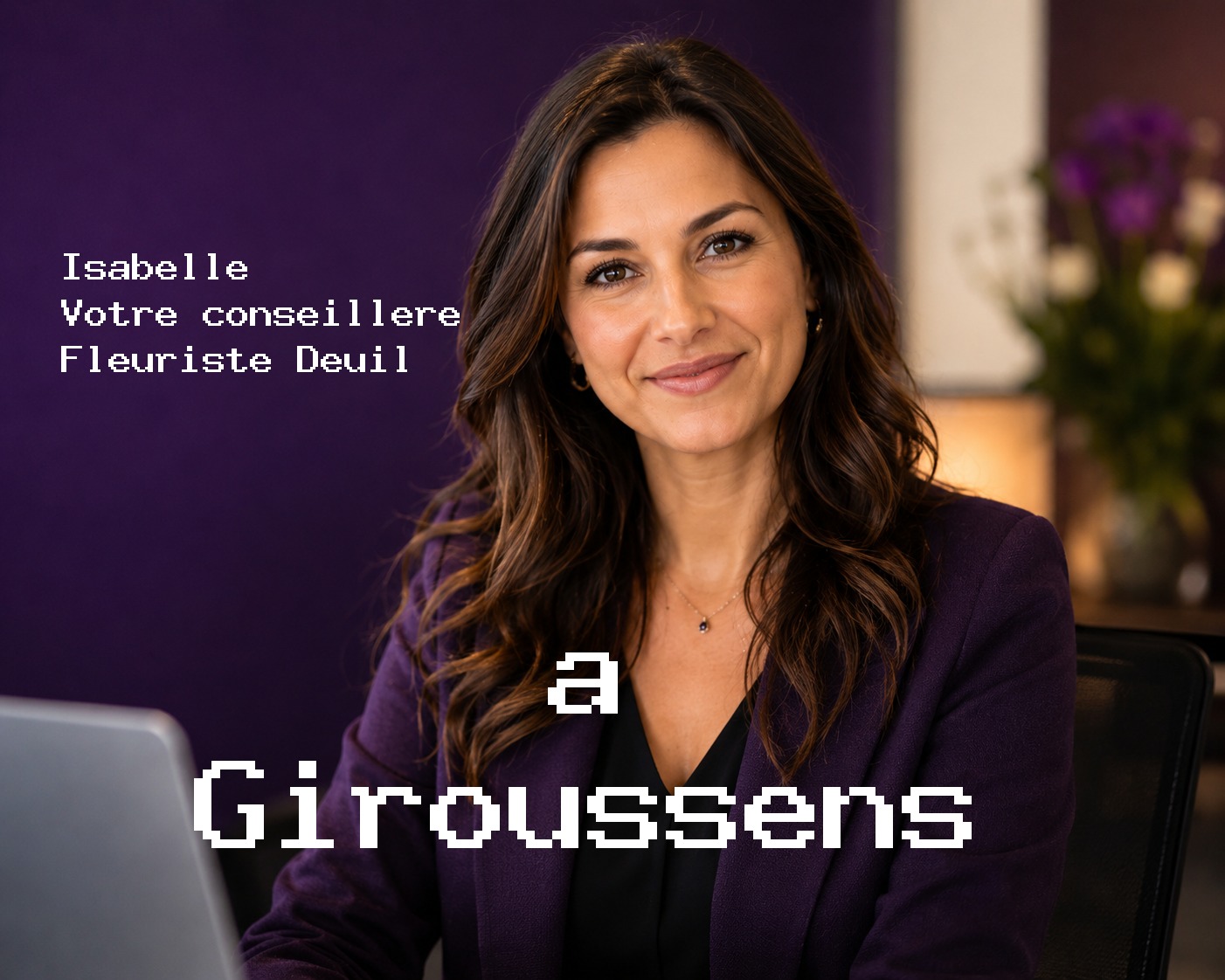 Isabelle, votre conseillère Fleuriste Deuil à Giroussens
