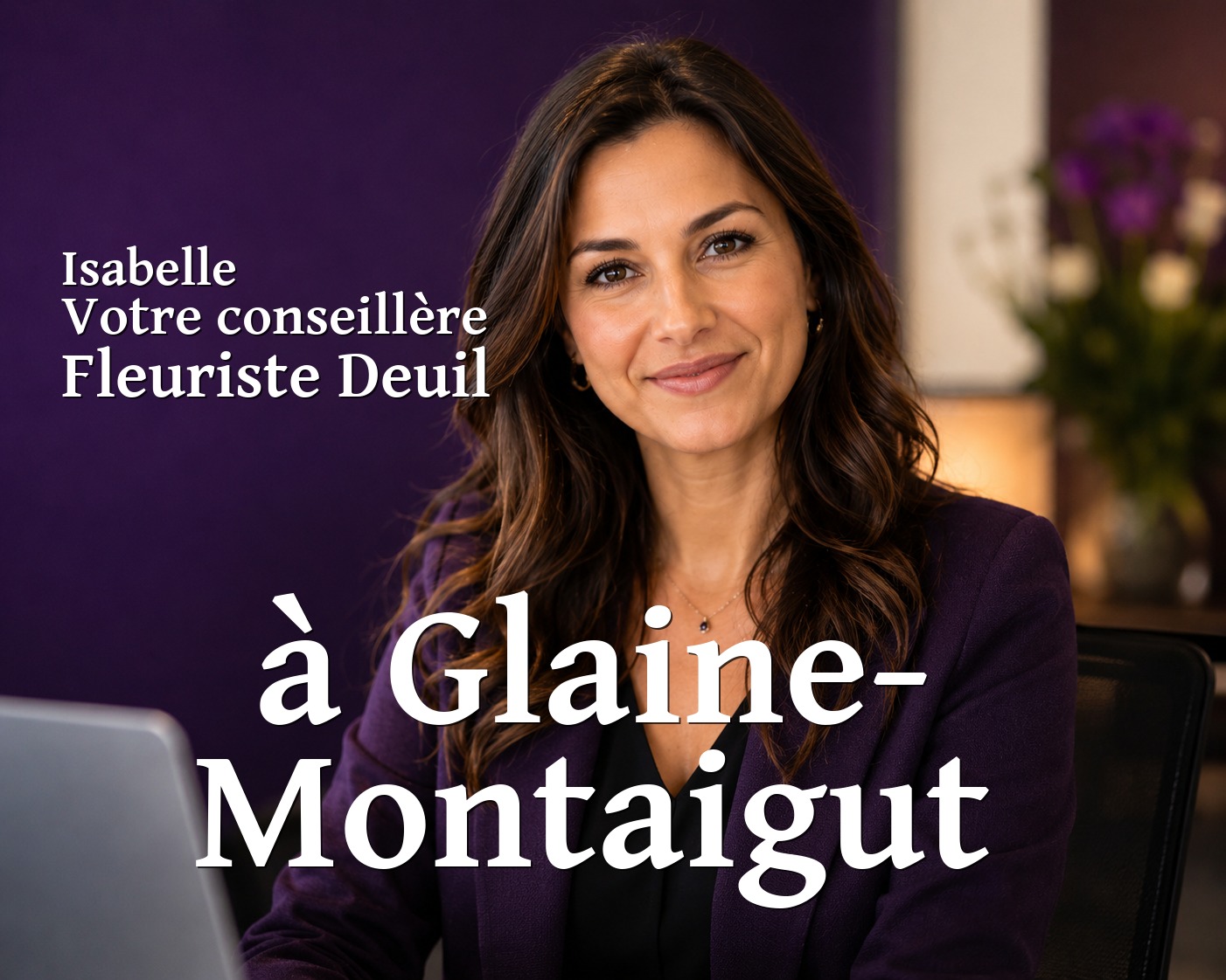 Isabelle, votre conseillère Fleuriste Deuil à Glaine-Montaigut