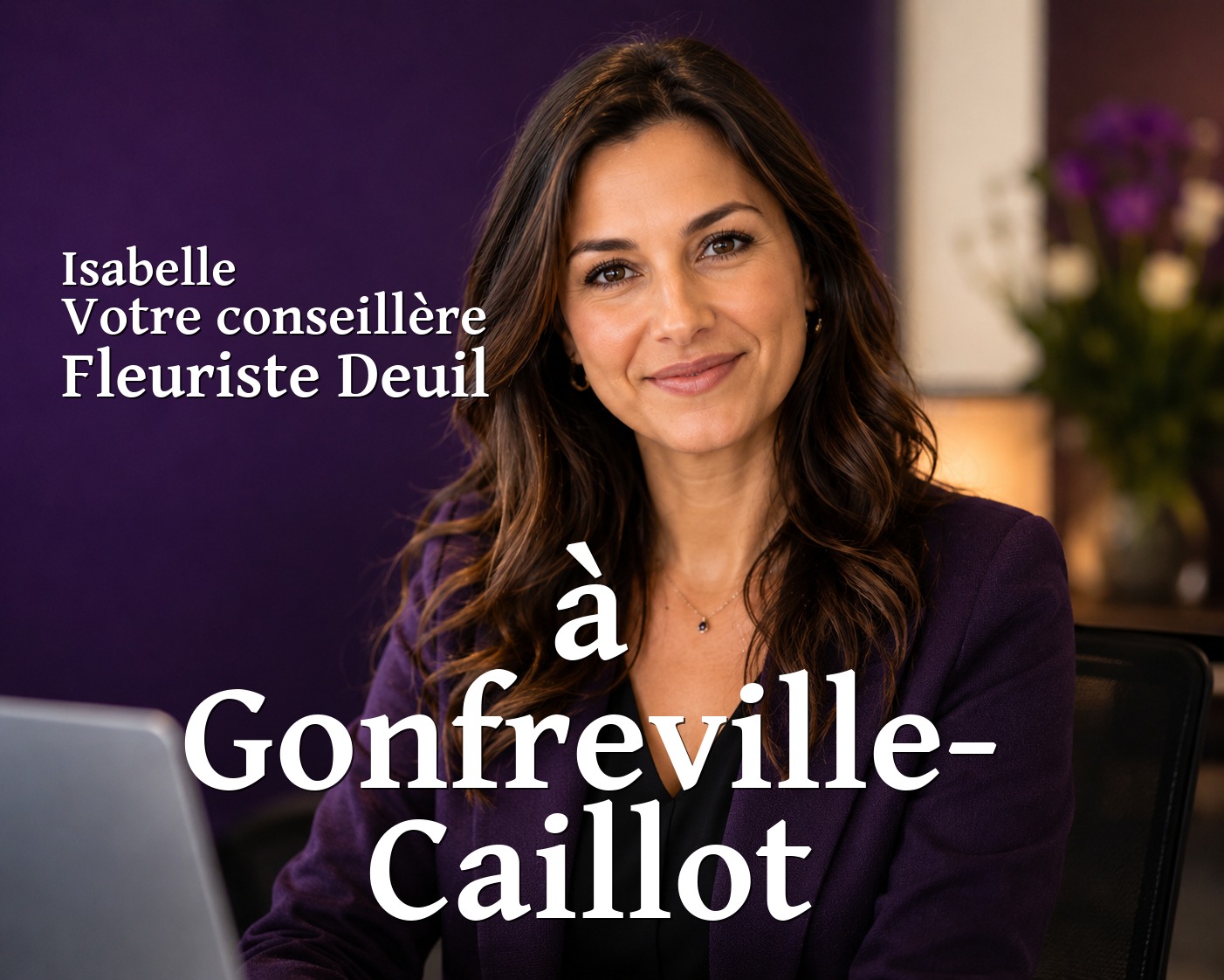 Isabelle, votre conseillère Fleuriste Deuil à Gonfreville-Caillot