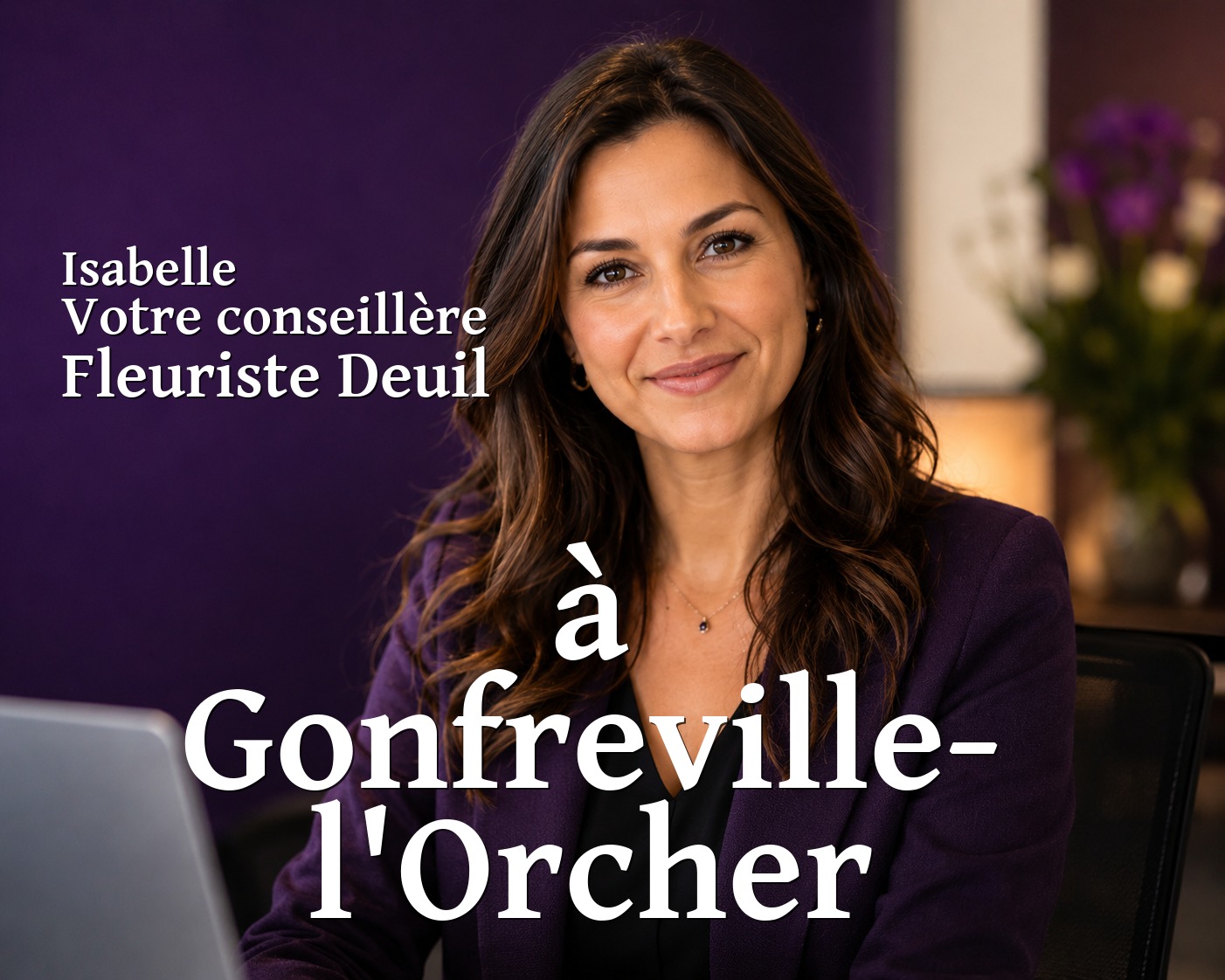 Isabelle, votre conseillère Fleuriste Deuil à Gonfreville-l'Orcher