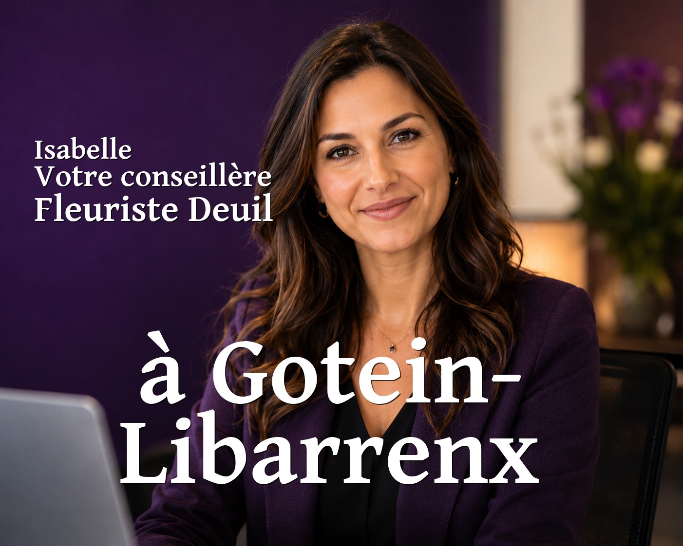Isabelle, votre conseillère Fleuriste Deuil à Gotein-Libarrenx
