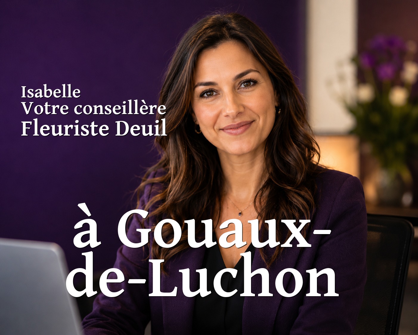 Isabelle, votre conseillère Fleuriste Deuil à Gouaux-de-Luchon