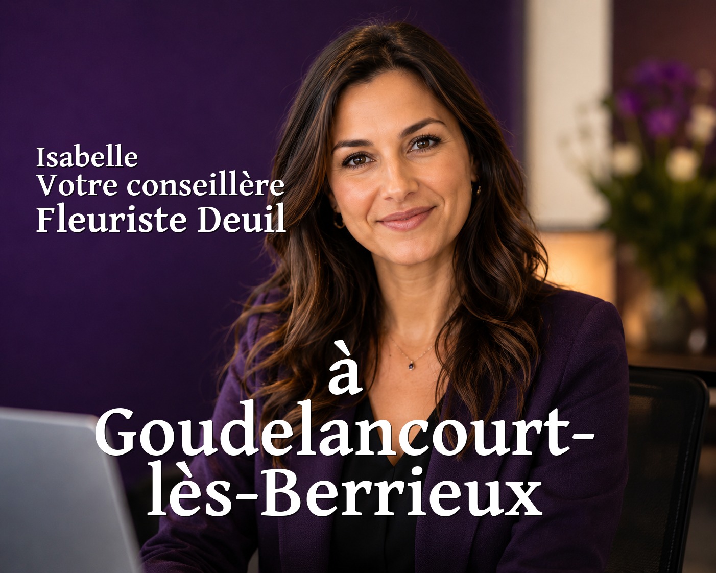 Isabelle, votre conseillère Fleuriste Deuil à Goudelancourt-lès-Berrieux