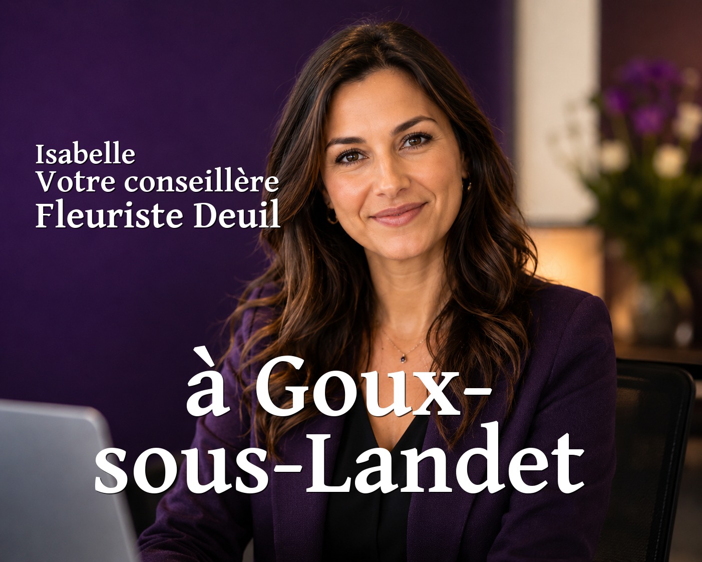 Isabelle, votre conseillère Fleuriste Deuil à Goux-sous-Landet