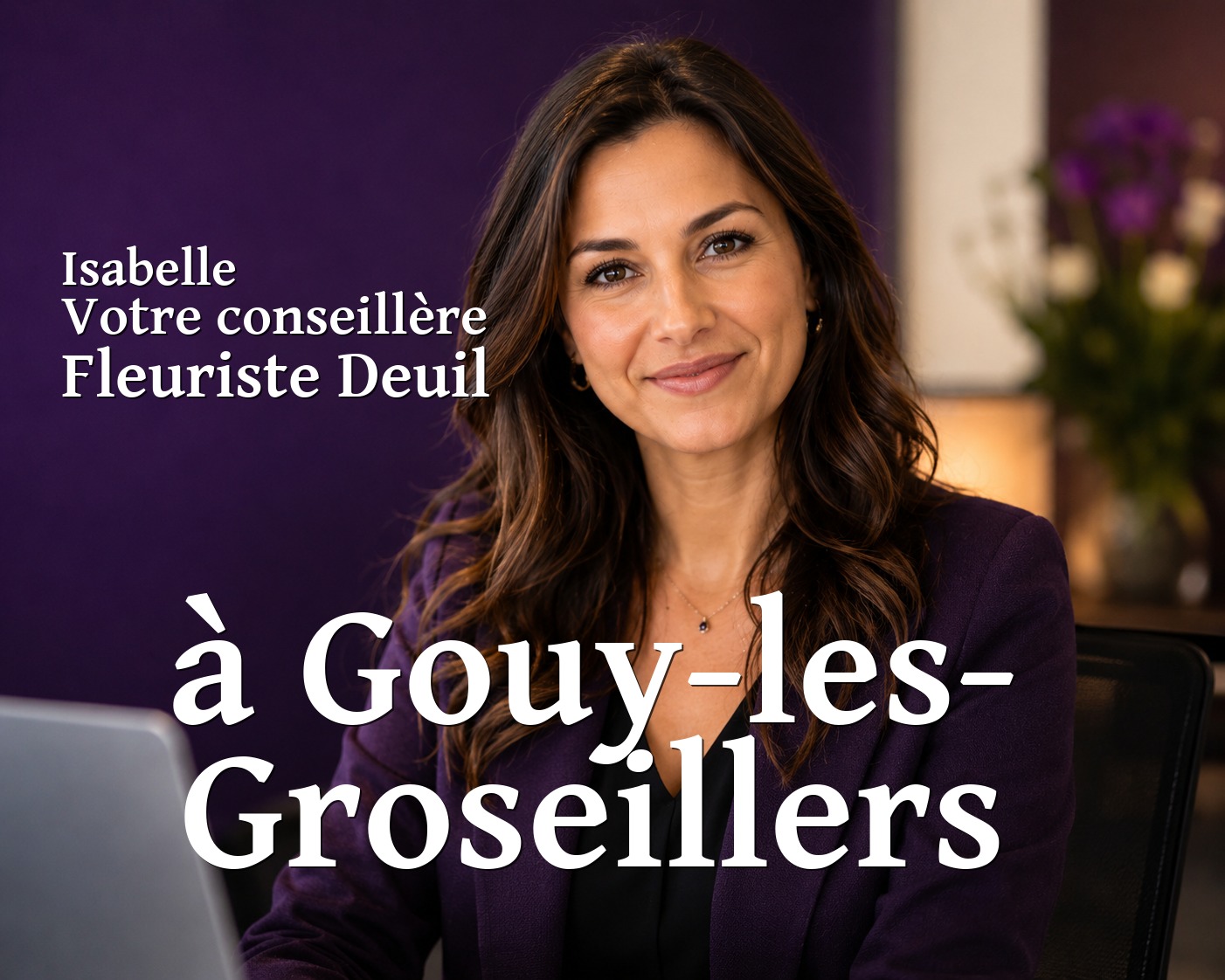 Isabelle, votre conseillère Fleuriste Deuil à Gouy-les-Groseillers