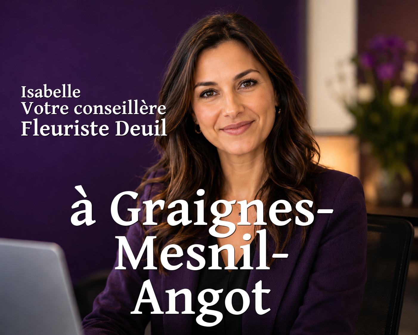 Isabelle, votre conseillère Fleuriste Deuil à Graignes-Mesnil-Angot