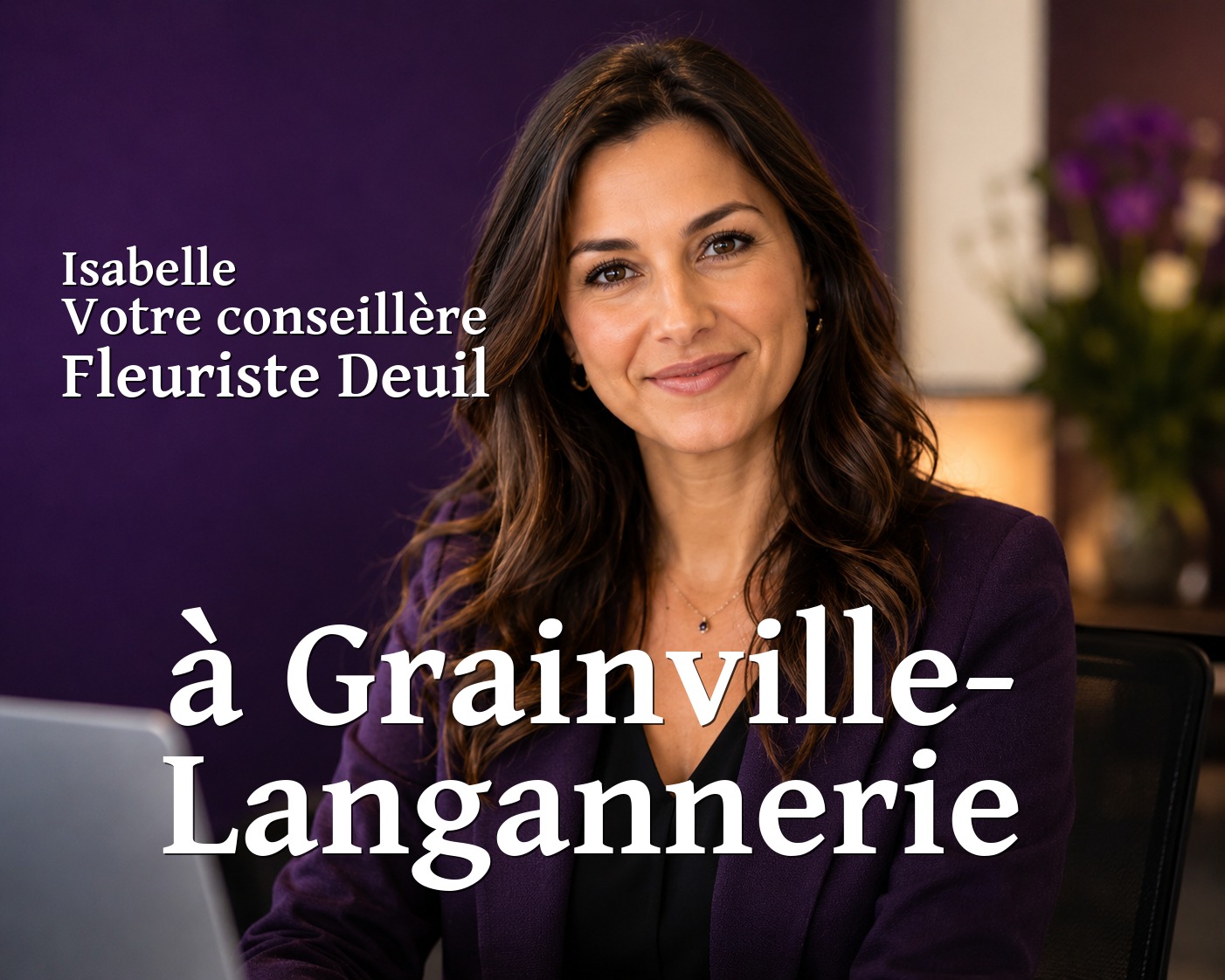 Isabelle, votre conseillère Fleuriste Deuil à Grainville-Langannerie