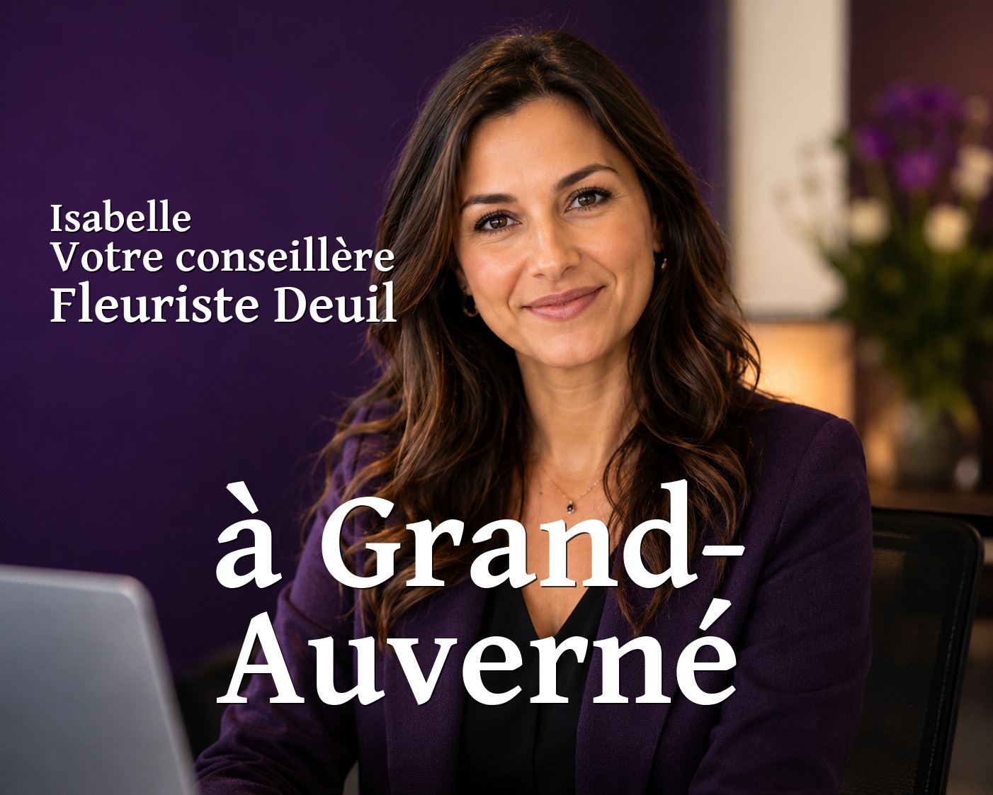 Isabelle, votre conseillère Fleuriste Deuil à Grand-Auverné