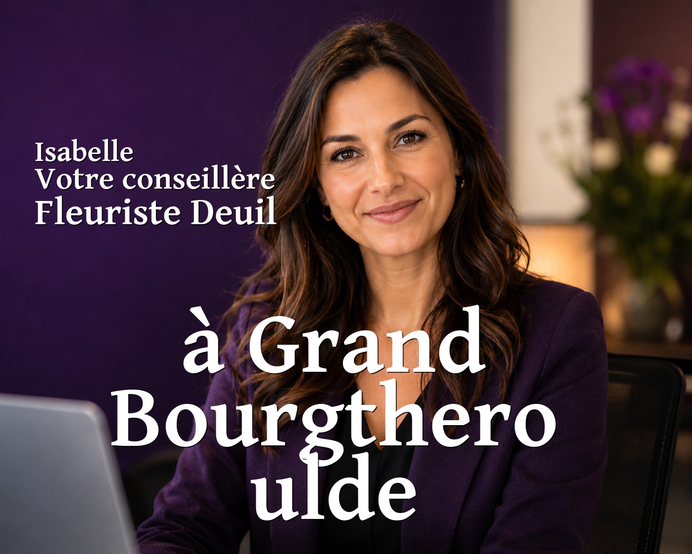 Isabelle, votre conseillère Fleuriste Deuil à Grand Bourgtheroulde