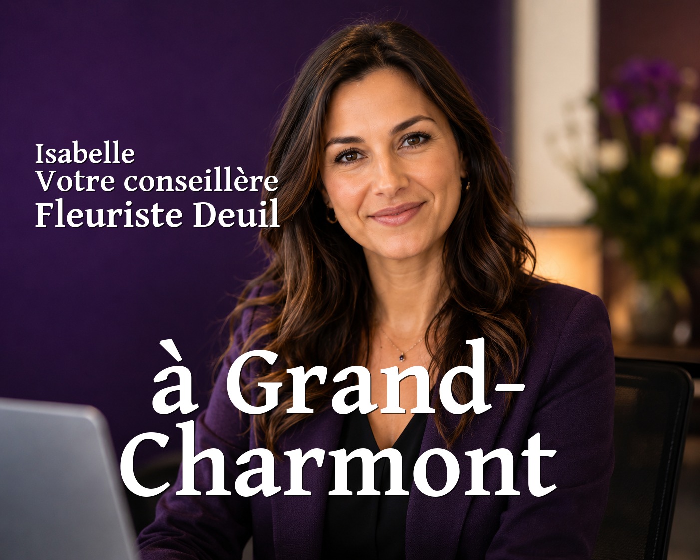 Isabelle, votre conseillère Fleuriste Deuil à Grand-Charmont