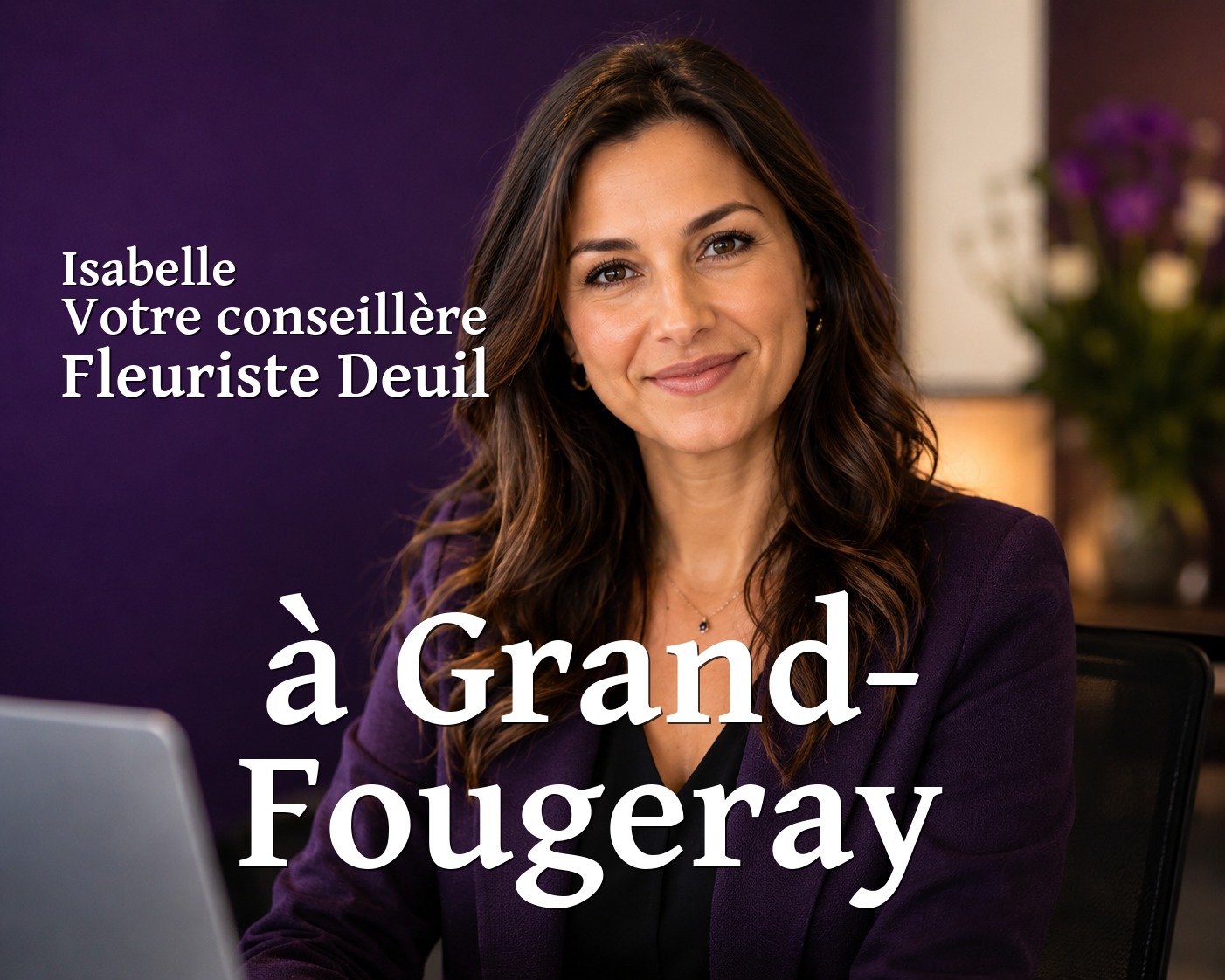 Isabelle, votre conseillère Fleuriste Deuil à Grand-Fougeray