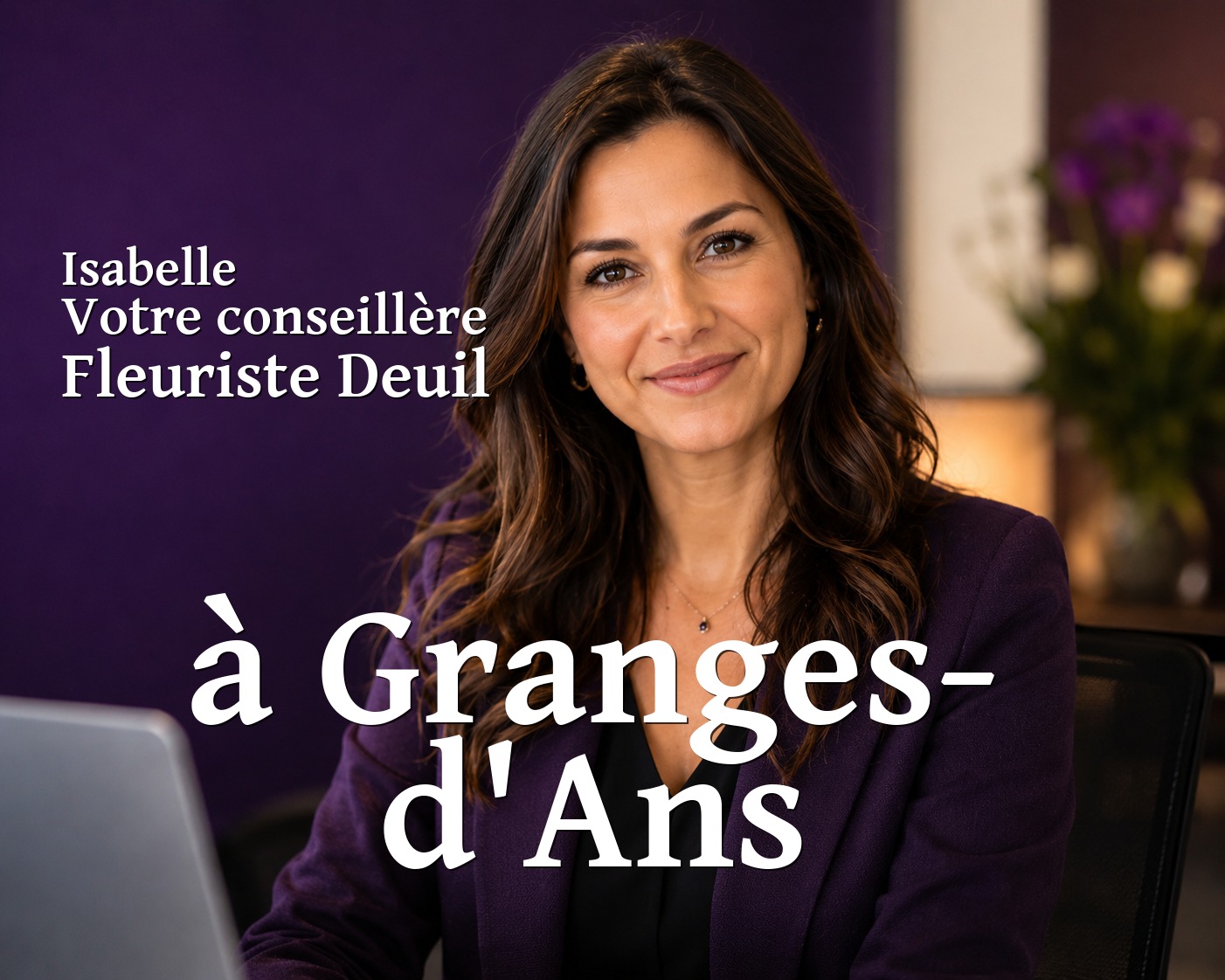 Isabelle, votre conseillère Fleuriste Deuil à Granges-d'Ans