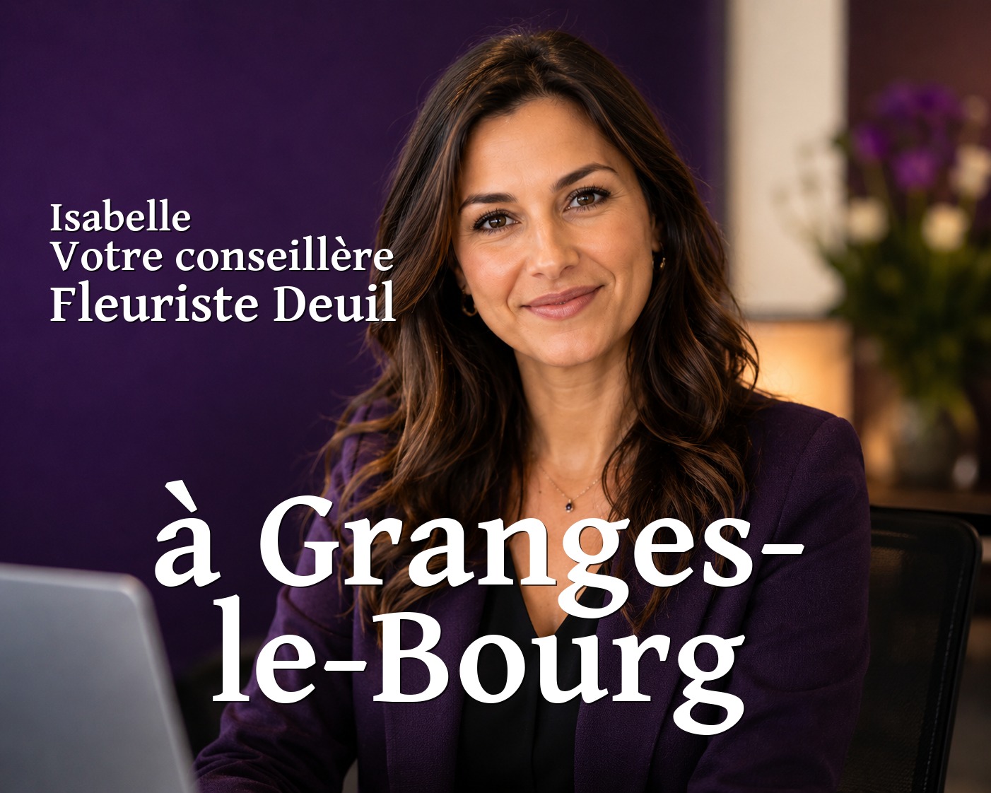 Isabelle, votre conseillère Fleuriste Deuil à Granges-le-Bourg