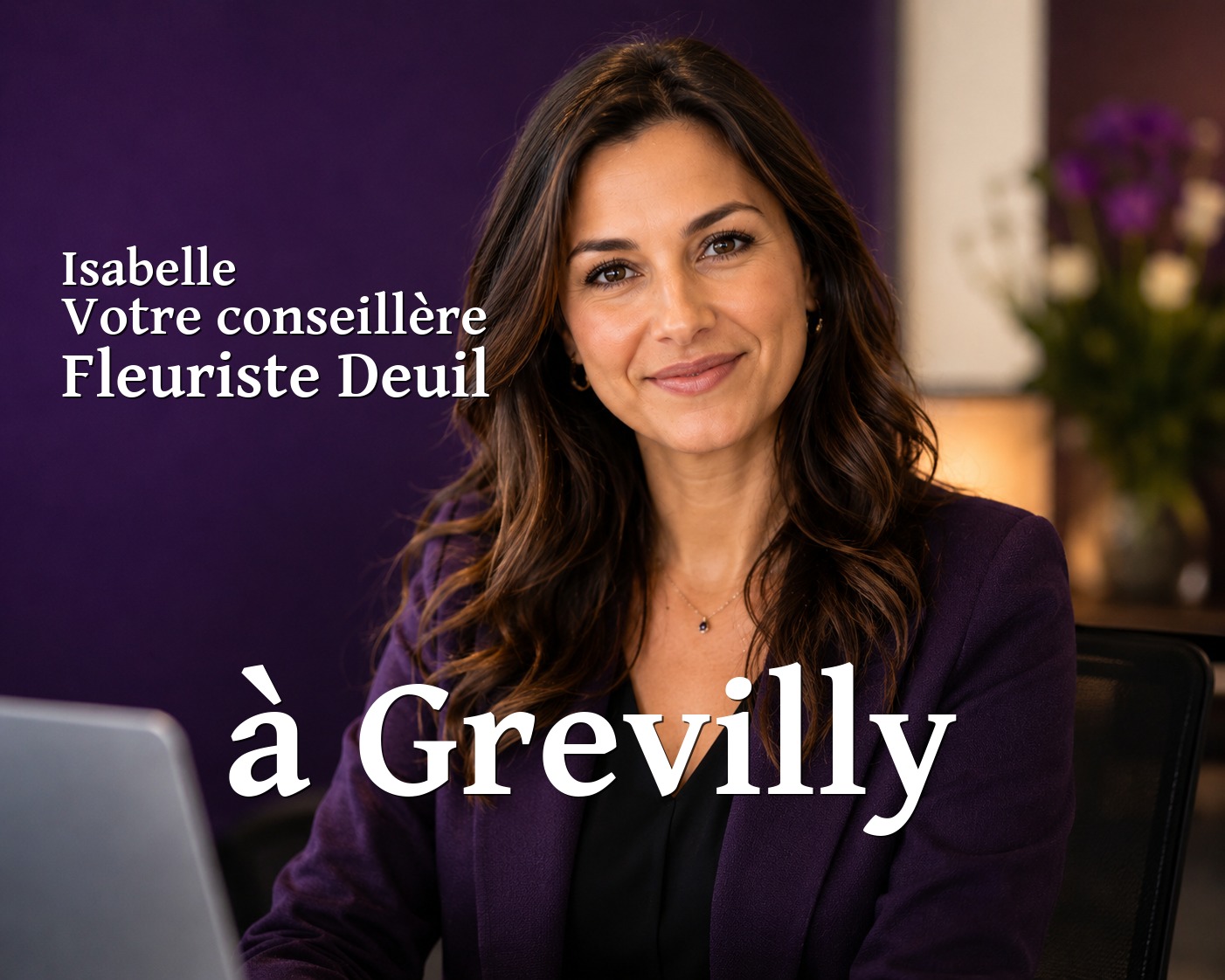 Isabelle, votre conseillère Fleuriste Deuil à Grevilly
