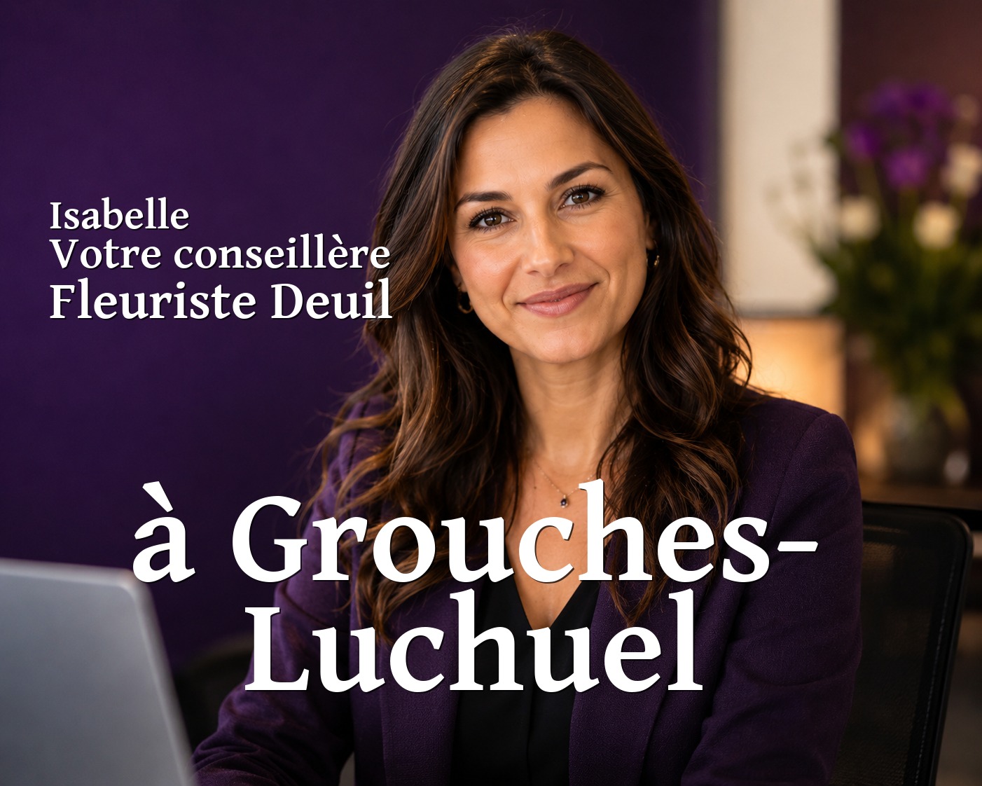 Isabelle, votre conseillère Fleuriste Deuil à Grouches-Luchuel