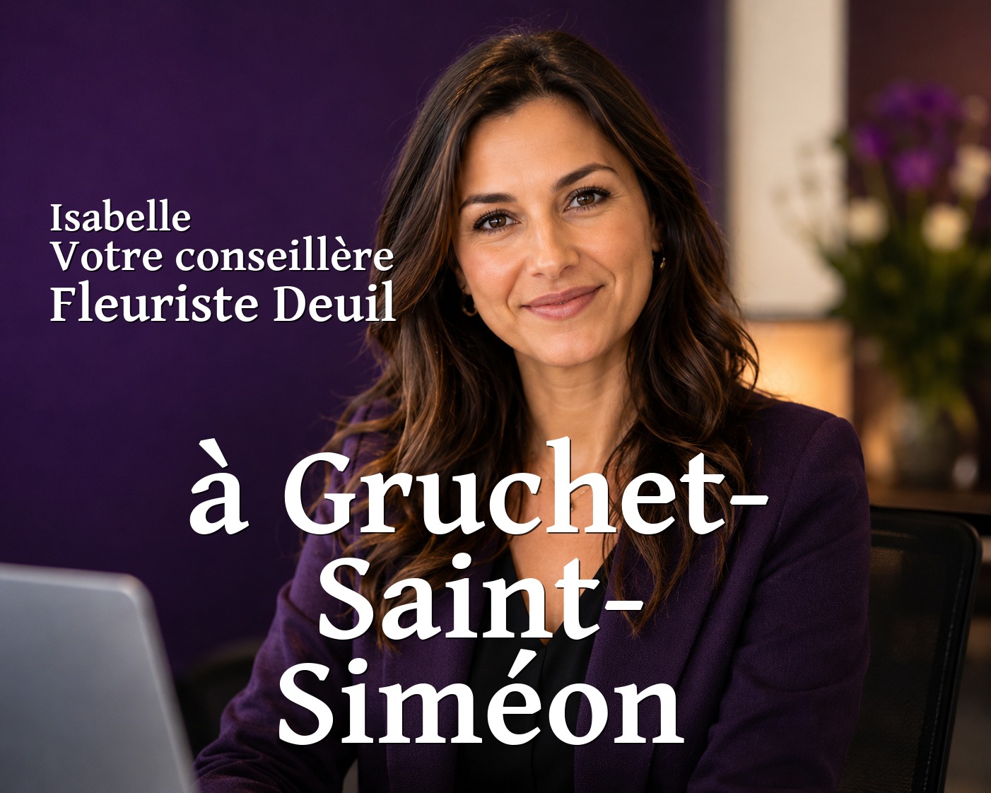 Isabelle, votre conseillère Fleuriste Deuil à Gruchet-Saint-Siméon