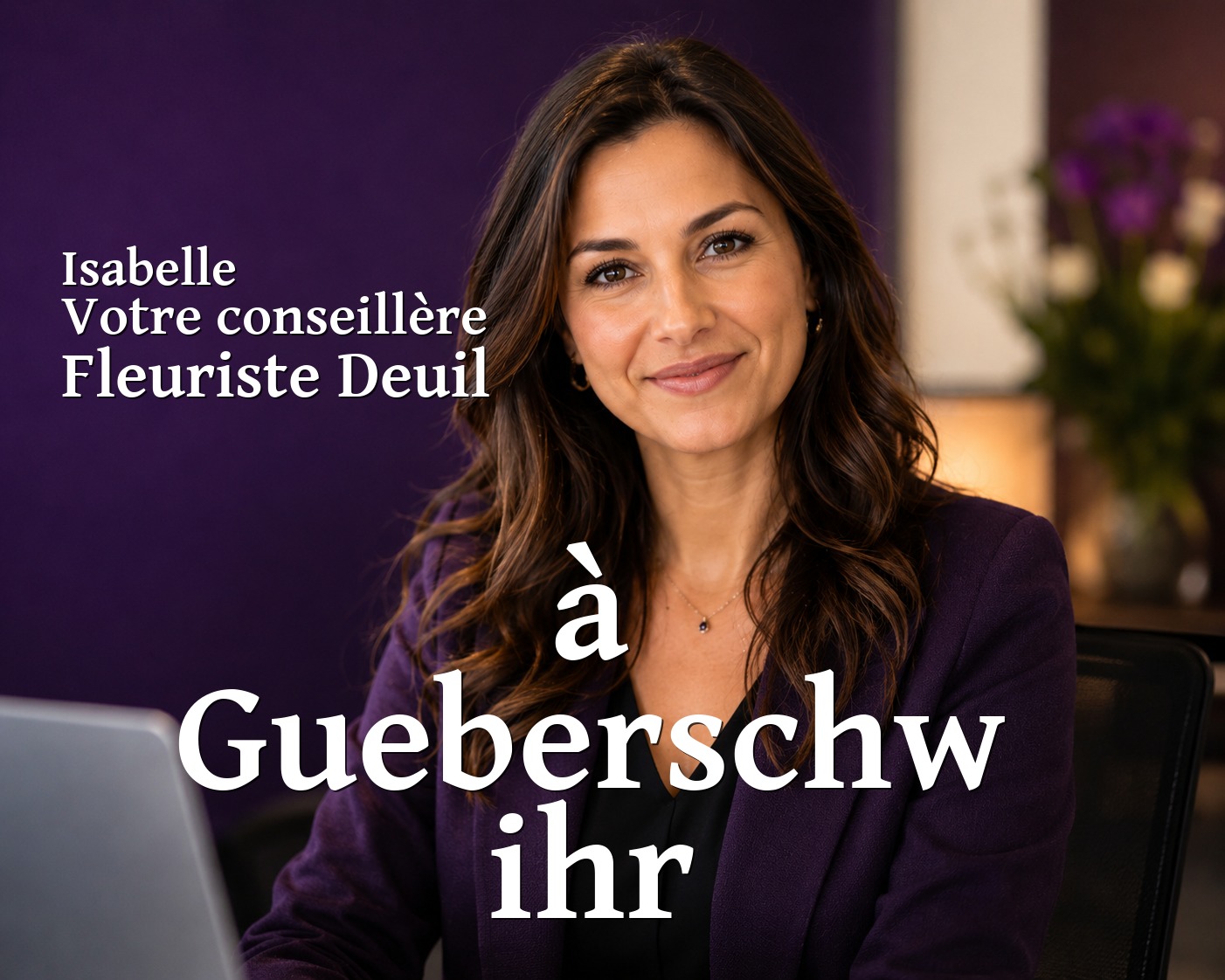 Isabelle, votre conseillère Fleuriste Deuil à Gueberschwihr
