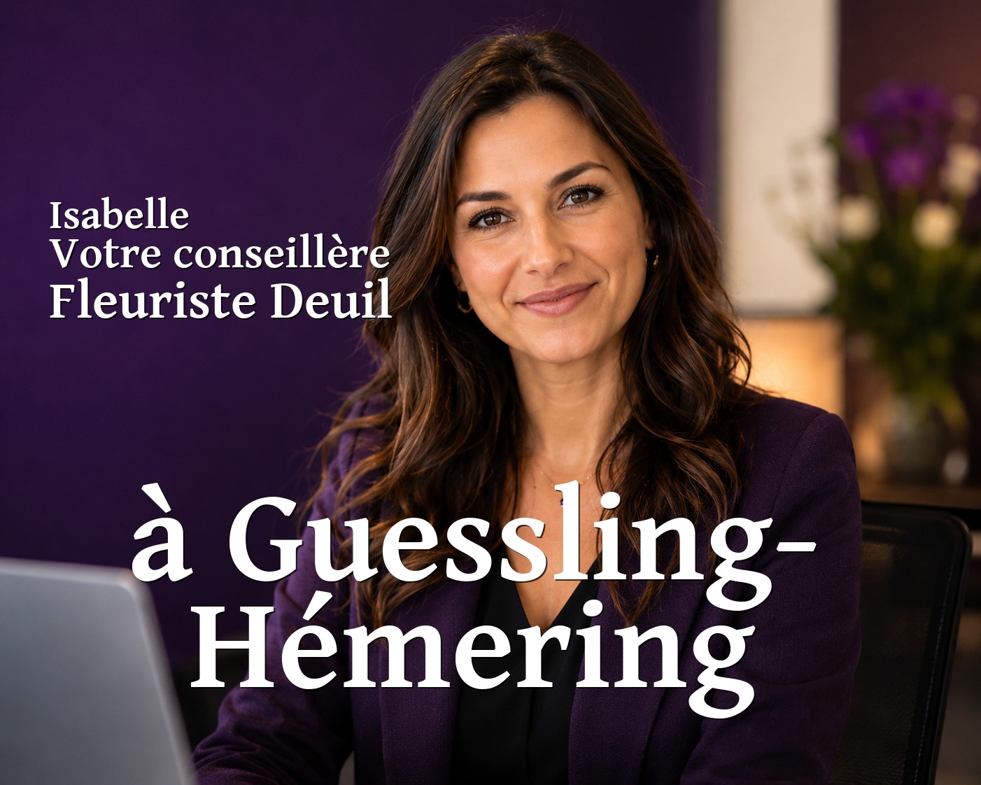 Isabelle, votre conseillère Fleuriste Deuil à Guessling-Hémering