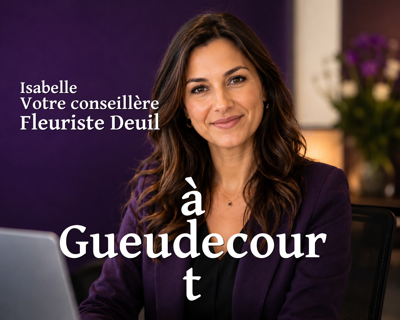Isabelle, votre conseillère Fleuriste Deuil à Gueudecourt