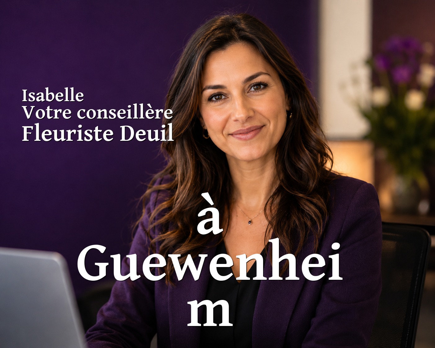 Isabelle, votre conseillère Fleuriste Deuil à Guewenheim