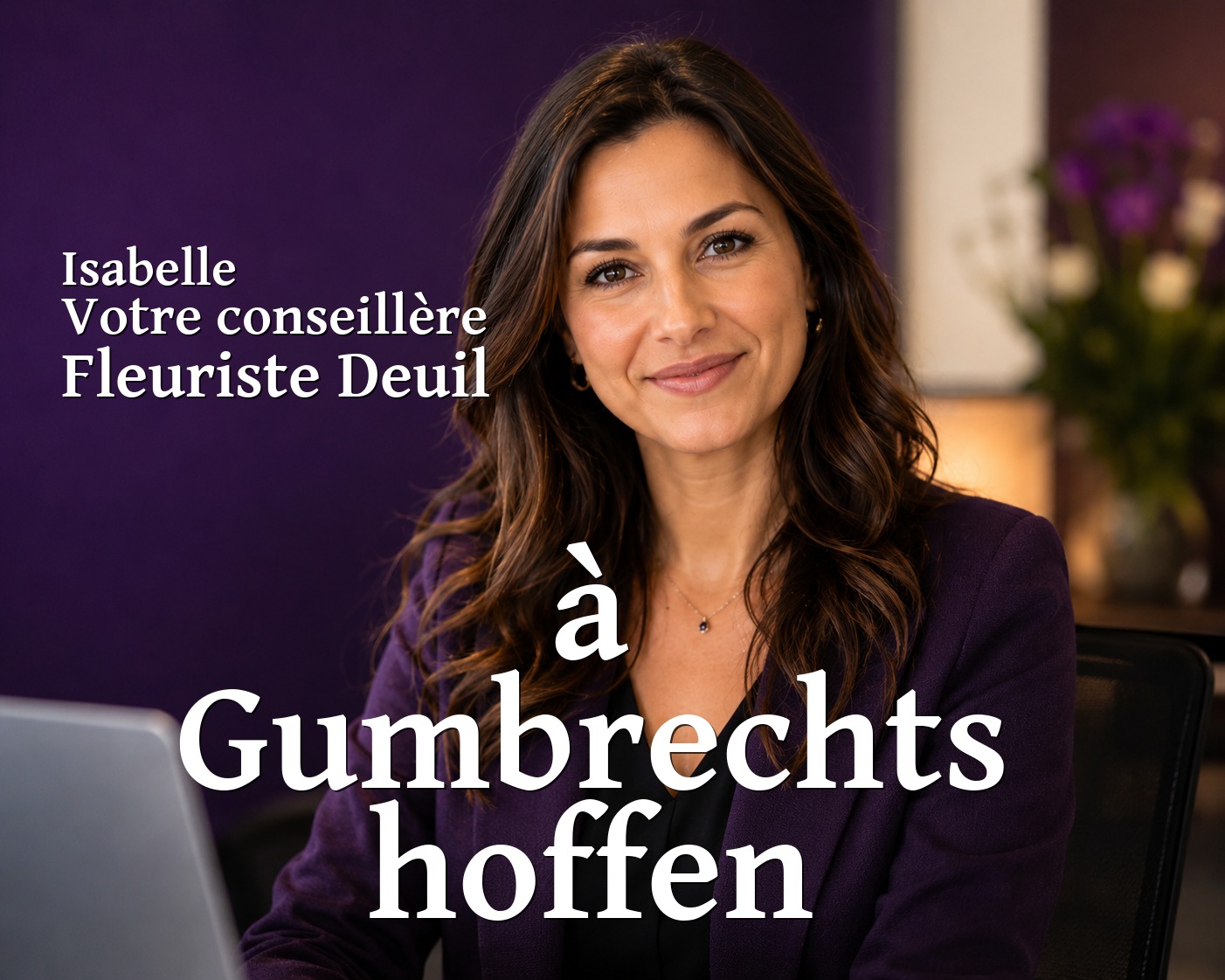 Isabelle, votre conseillère Fleuriste Deuil à Gumbrechtshoffen