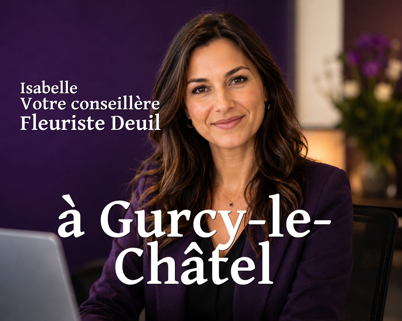 Isabelle, votre conseillère Fleuriste Deuil à Gurcy-le-Châtel