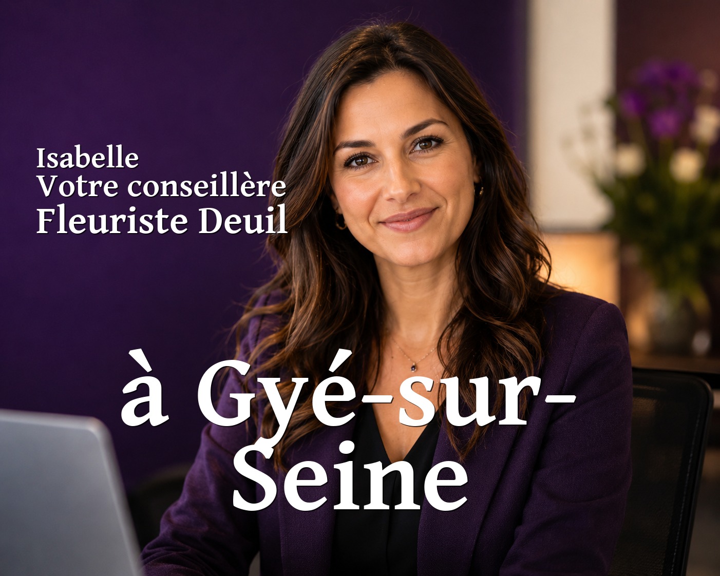 Isabelle, votre conseillère Fleuriste Deuil à Gyé-sur-Seine